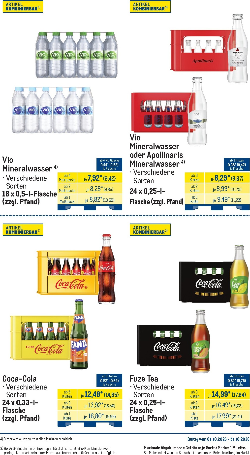 metro - Metro - Monats-Menü Prospekt nächste Woche – von Donnerstag 01.10.2026 bis Samstag 31.10.2026 - page: 29
