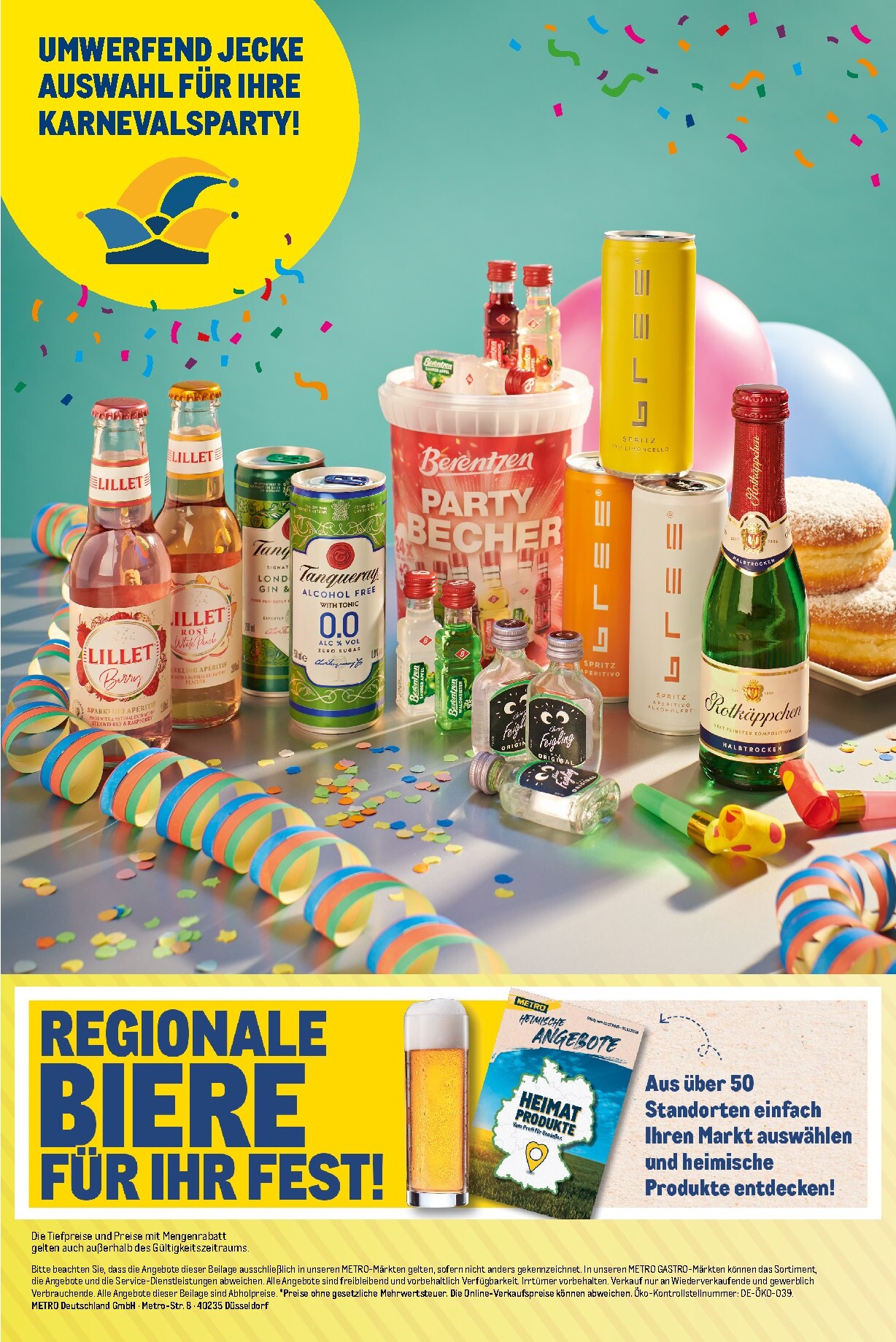 metro - Metro - Wurfmaterial Karneval Prospekt nächste Woche – von Donnerstag 01.10.2026 bis Sonntag 28.02.2027 - page: 17