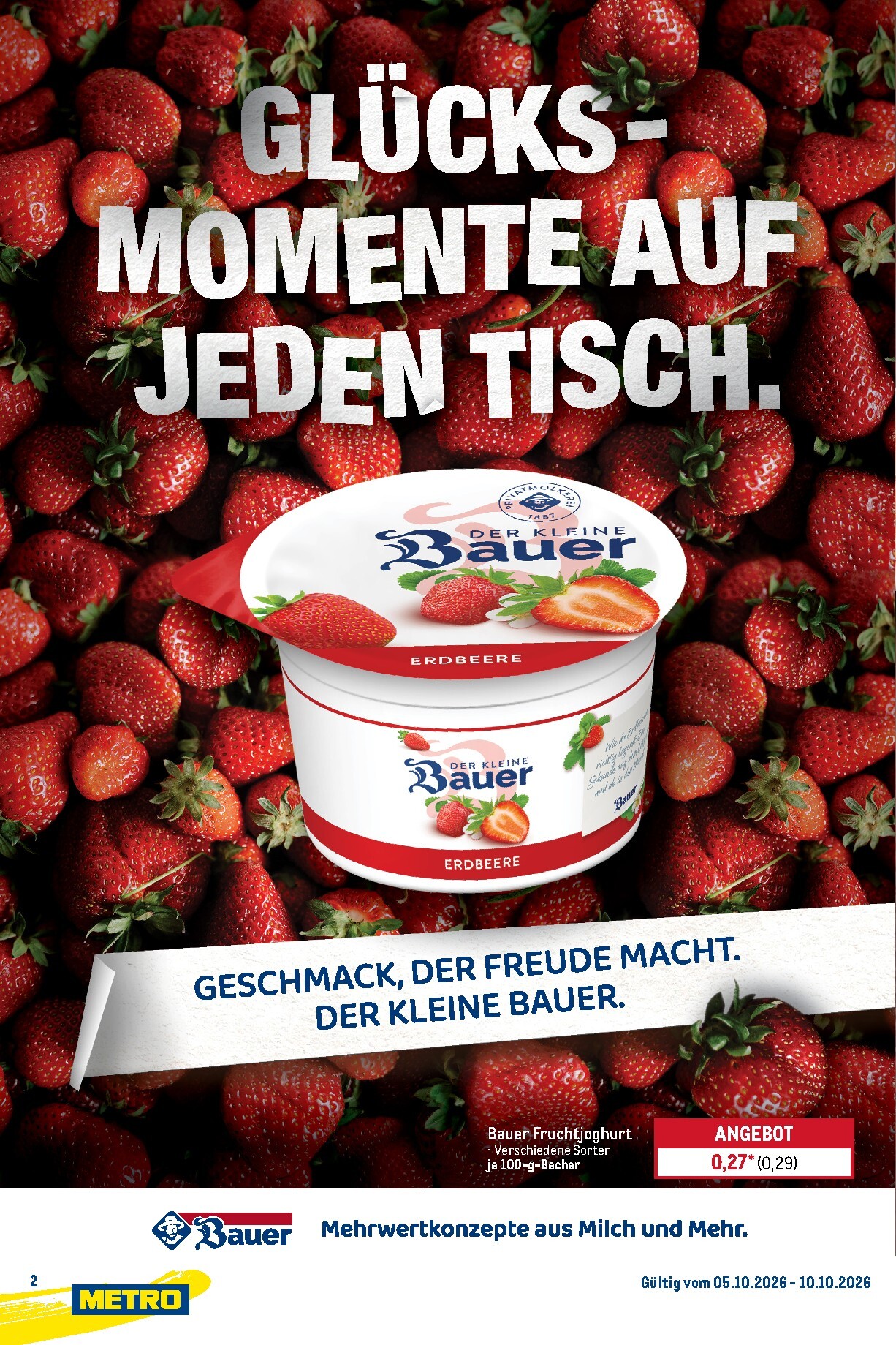 metro - Metro - Marken für Profis Prospekt nächste Woche – von Montag 05.10.2026 bis Samstag 10.10.2026 - page: 2