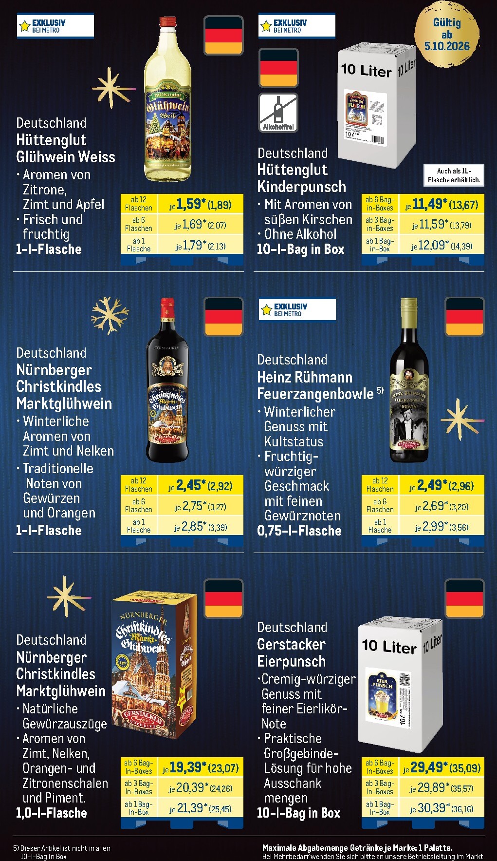 metro - Metro - Monats-Menü Prospekt – von Donnerstag 01.10.2026 bis Samstag 31.10.2026 - page: 33