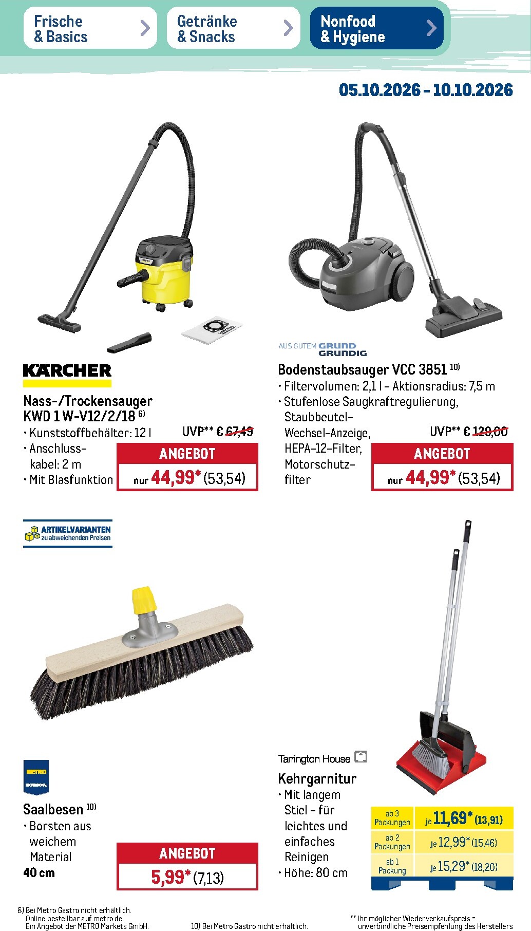 metro - Metro Prospekt – von Montag 05.10.2026 bis Samstag 10.10.2026 - page: 38