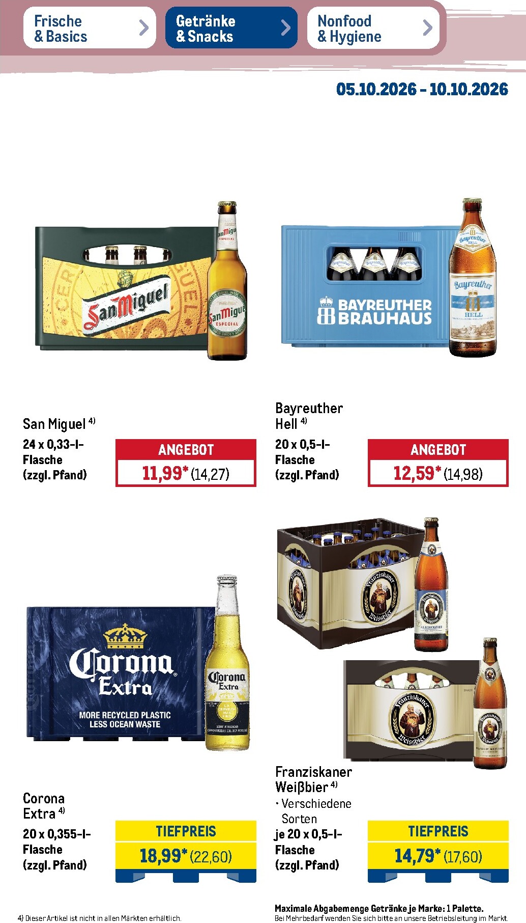 metro - Metro - NonFood Prospekt – von Montag 05.10.2026 bis Samstag 10.10.2026 - page: 22