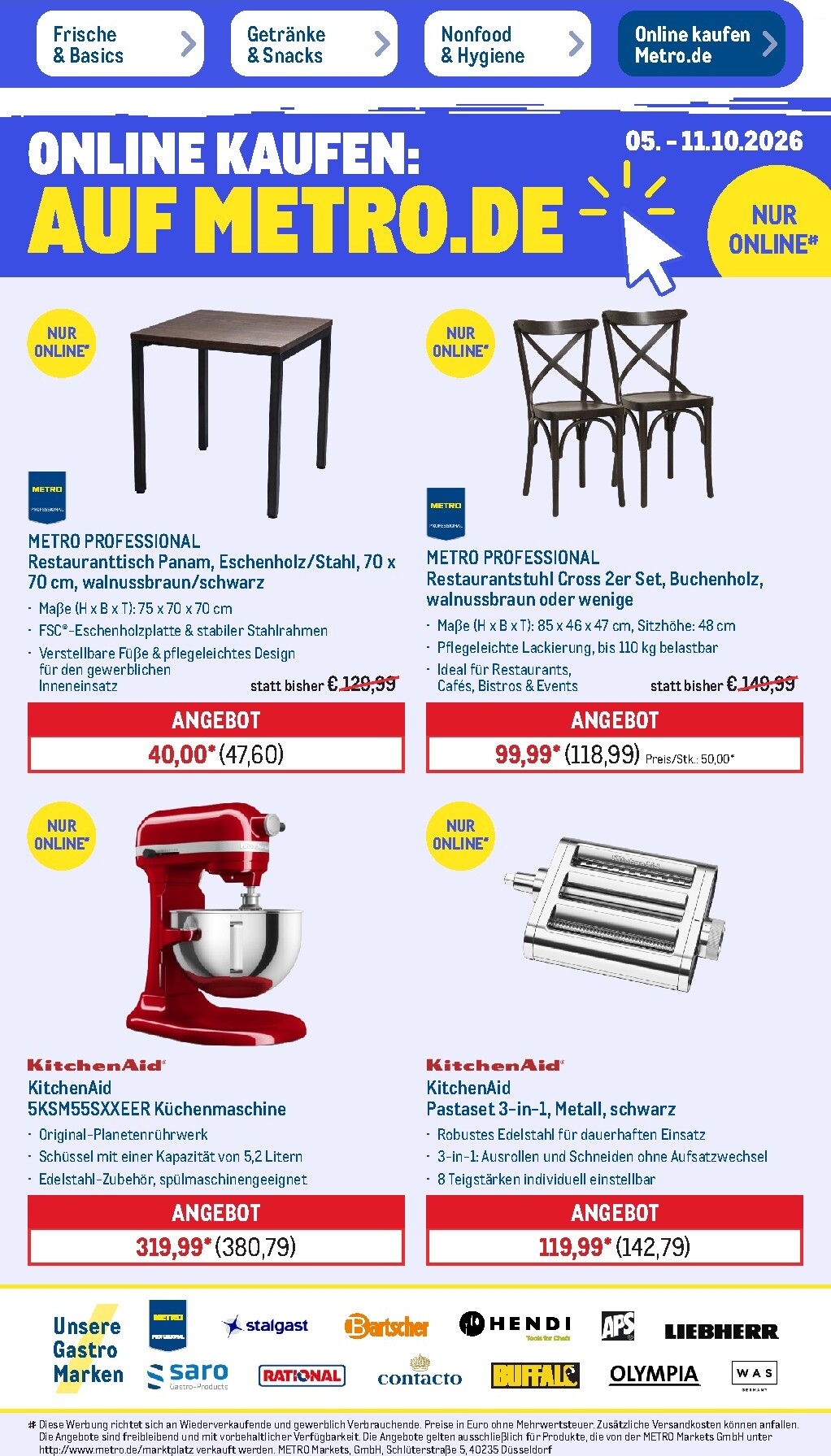 metro - Metro - NonFood Prospekt – von Montag 05.10.2026 bis Samstag 10.10.2026 - page: 15