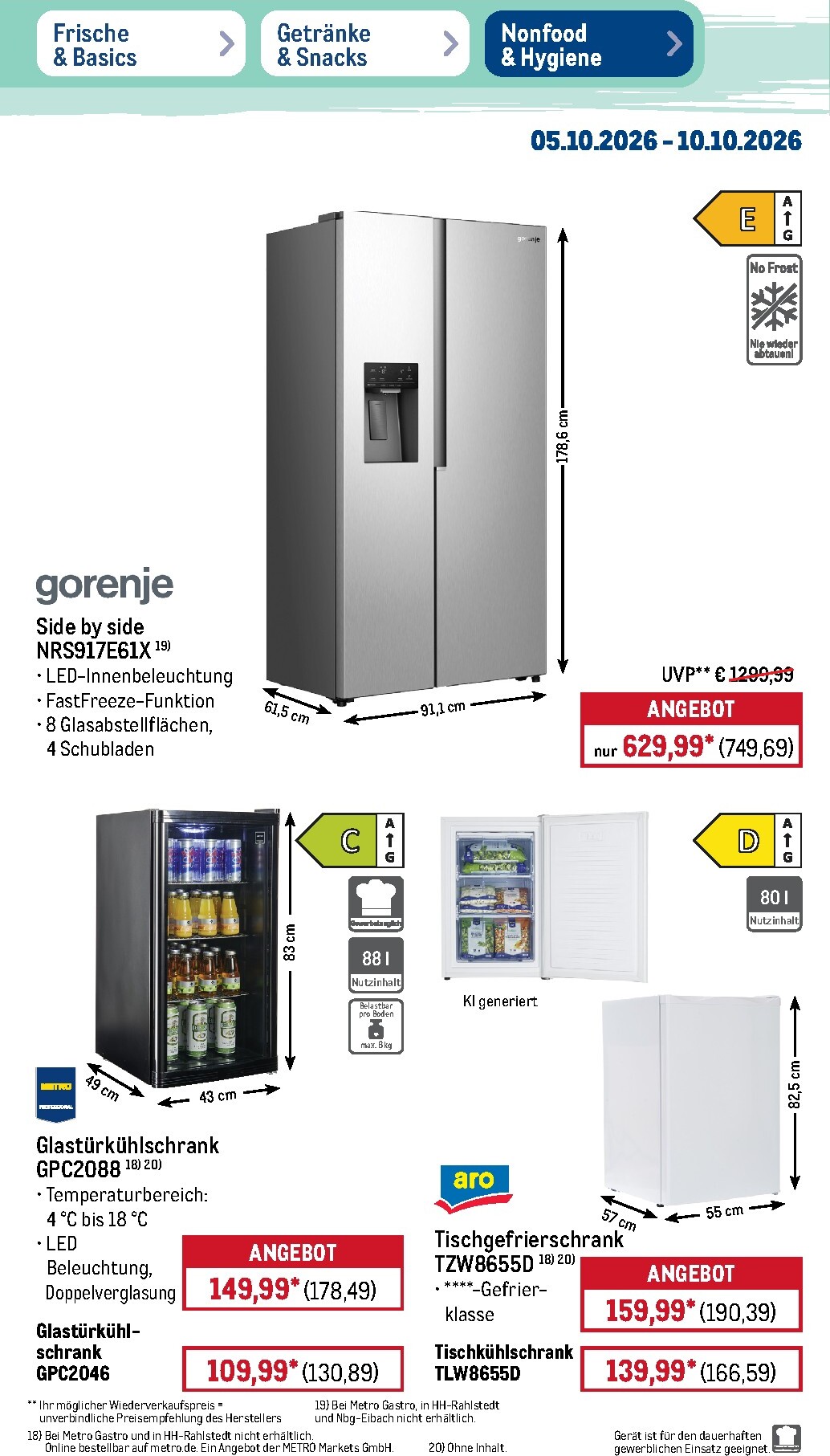 metro - Metro - NonFood Prospekt – von Montag 05.10.2026 bis Samstag 10.10.2026 - page: 6