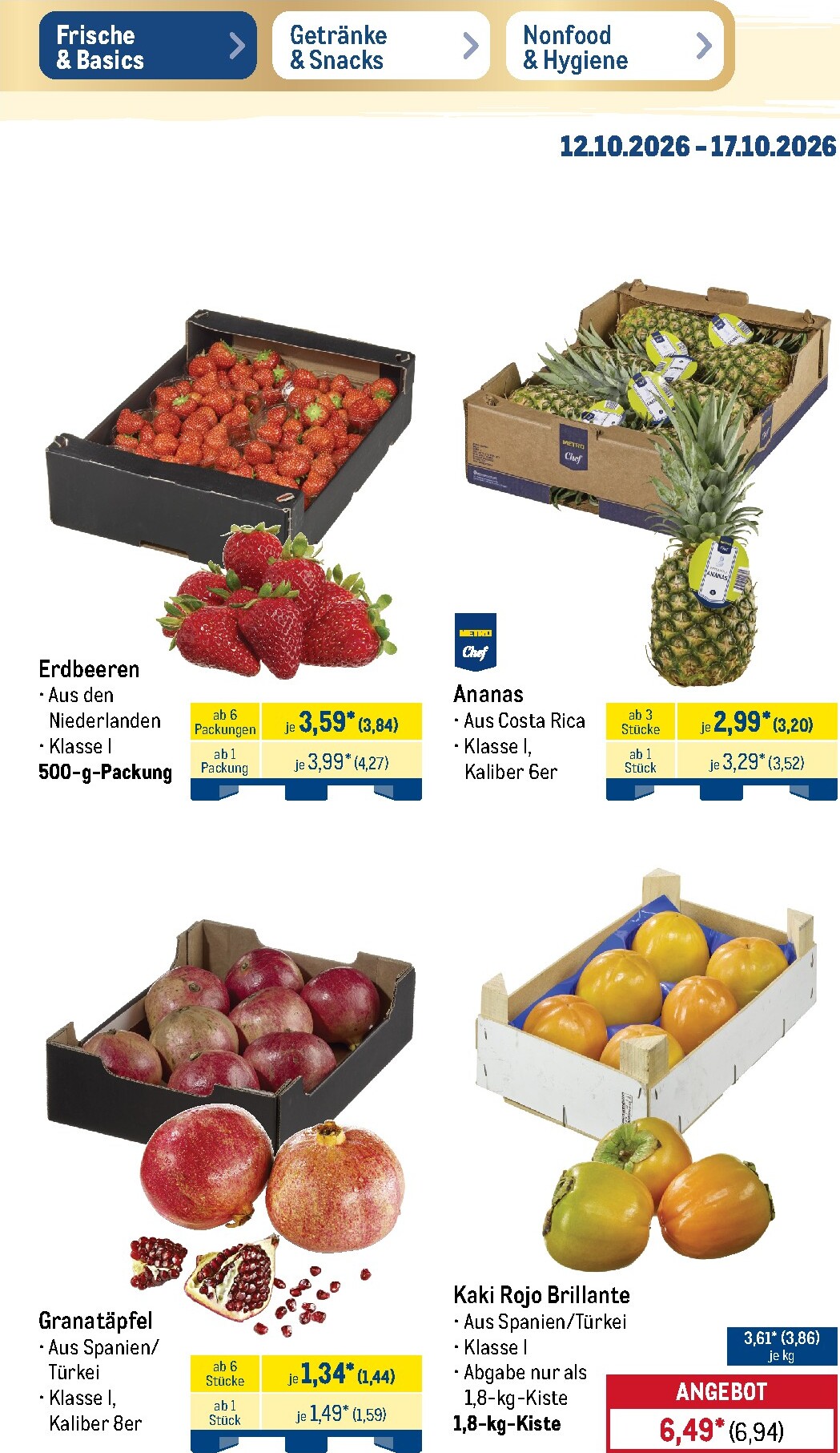 metro - Metro - NonFood Prospekt nächste Woche – von Montag 12.10.2026 bis Samstag 17.10.2026 - page: 38