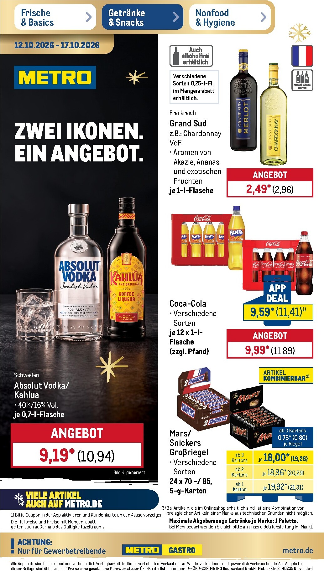 metro - Metro - NonFood Prospekt nächste Woche – von Montag 12.10.2026 bis Samstag 17.10.2026 - page: 15