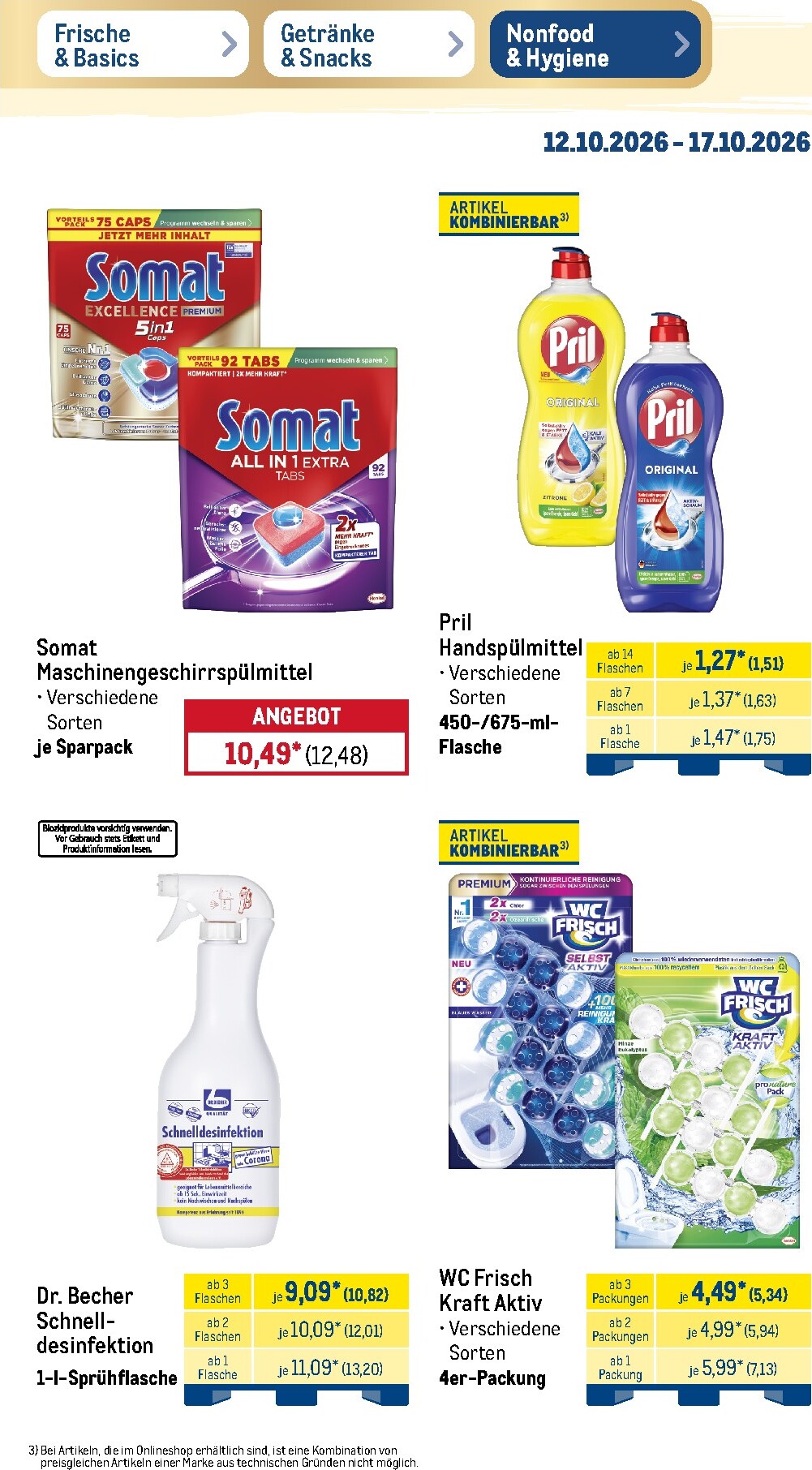 metro - Metro - NonFood Prospekt nächste Woche – von Montag 12.10.2026 bis Samstag 17.10.2026 - page: 12