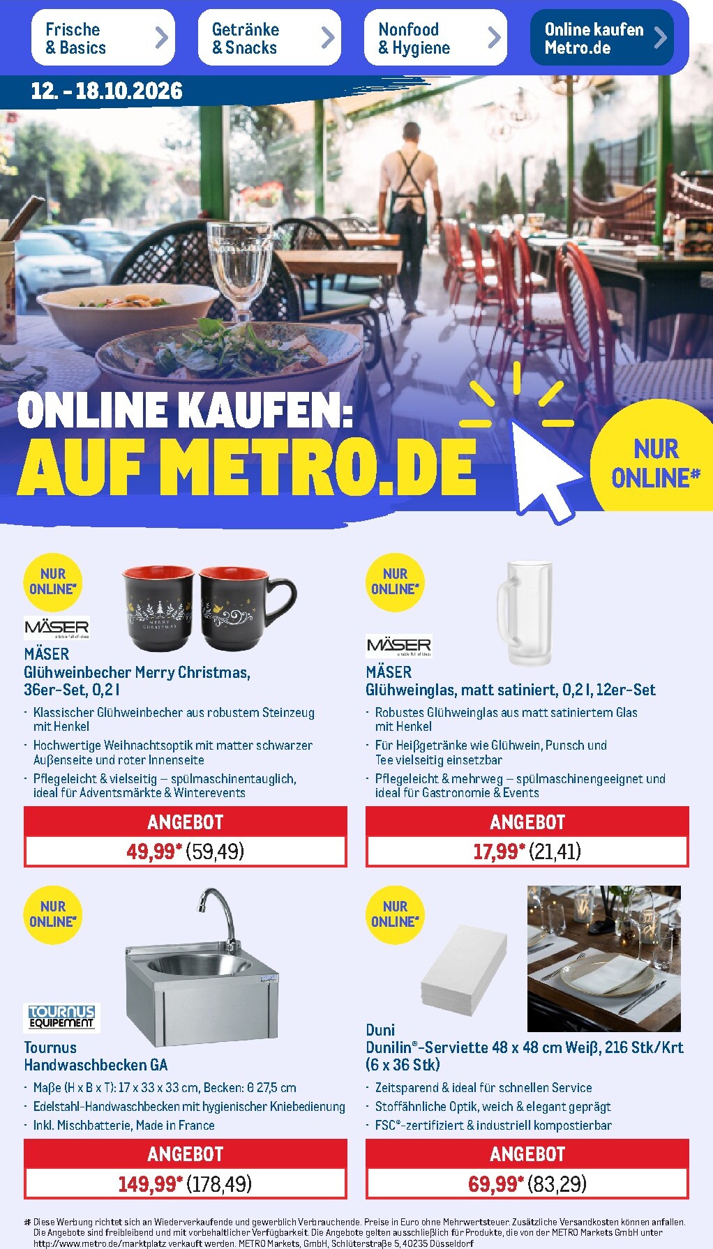 metro - Metro Prospekt – von Montag 12.10.2026 bis Samstag 17.10.2026 - page: 50
