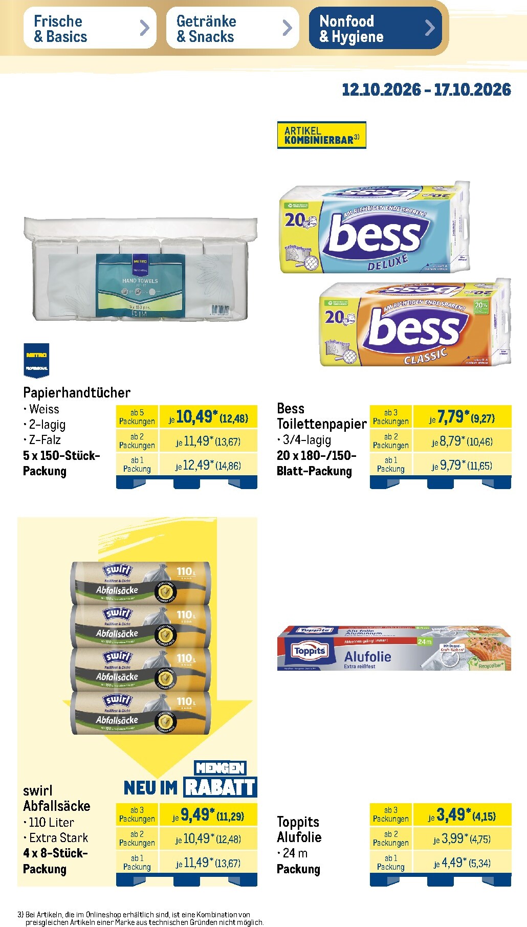metro - Metro Prospekt – von Montag 12.10.2026 bis Samstag 17.10.2026 - page: 48