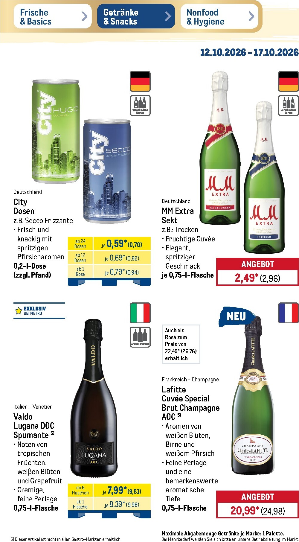 metro - Metro Prospekt – von Montag 12.10.2026 bis Samstag 17.10.2026 - page: 33