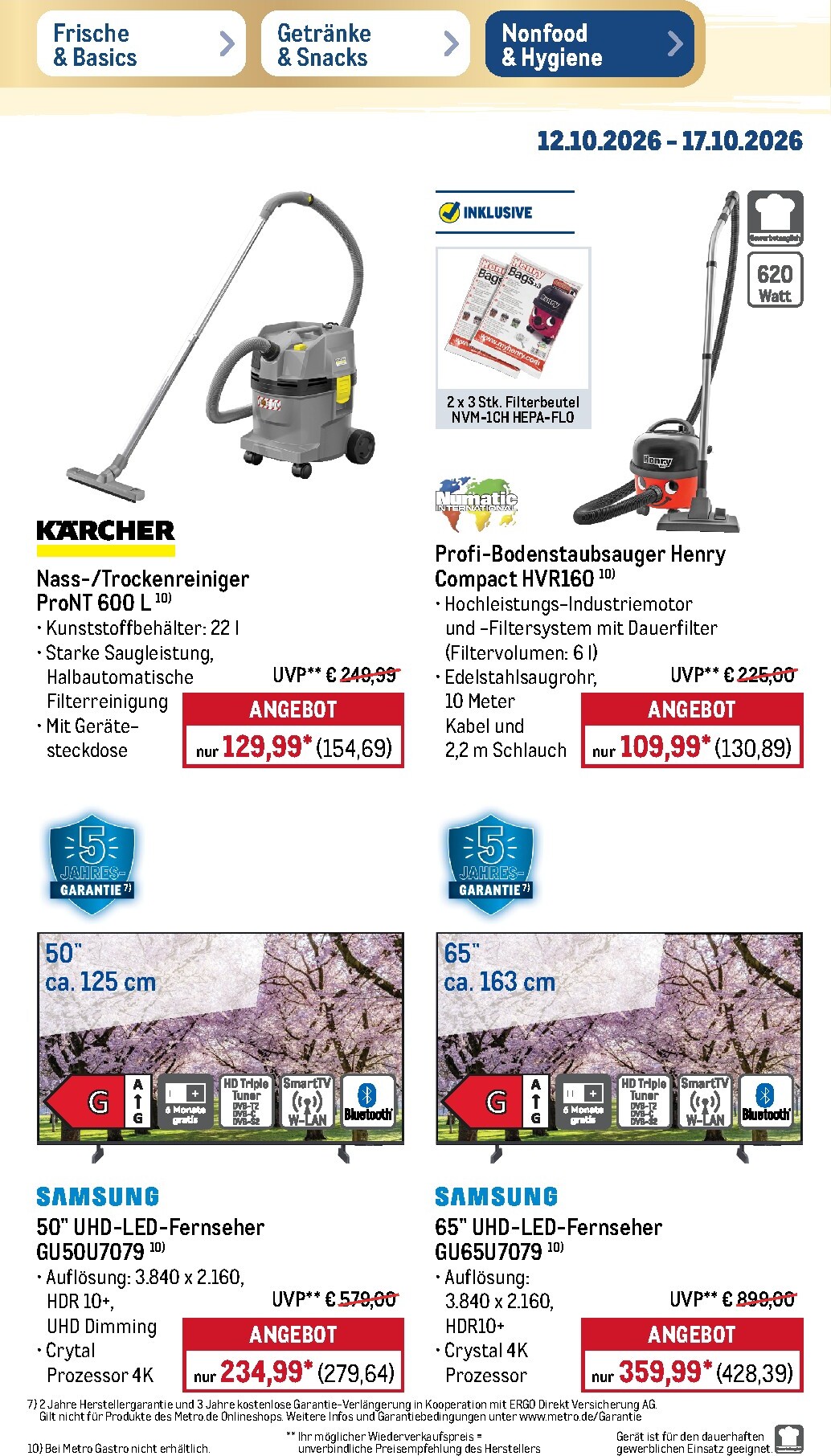 metro - Metro - NonFood Prospekt – von Montag 12.10.2026 bis Samstag 17.10.2026 - page: 11