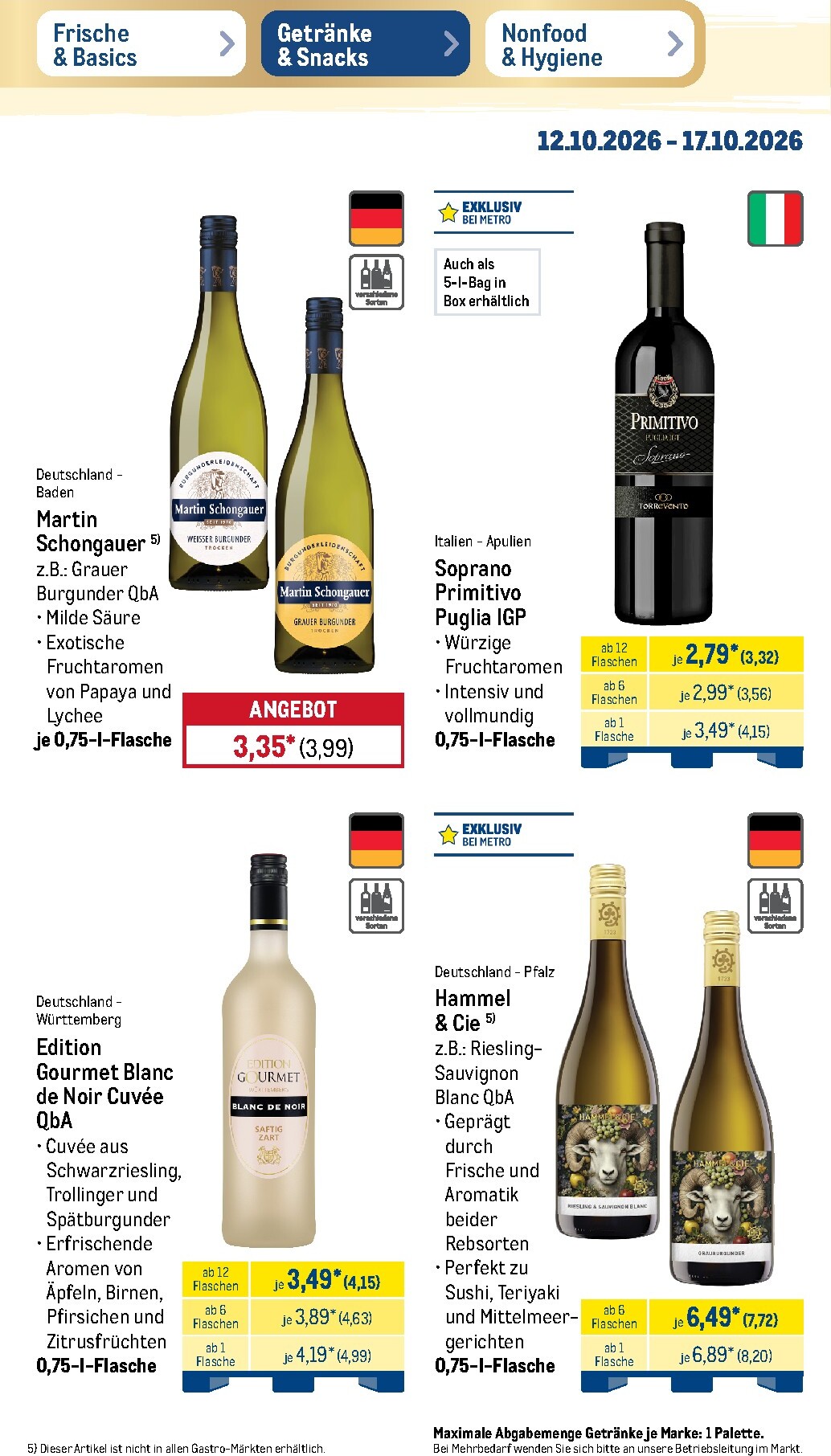 metro - Metro - NonFood Prospekt – von Montag 12.10.2026 bis Samstag 17.10.2026 - page: 28