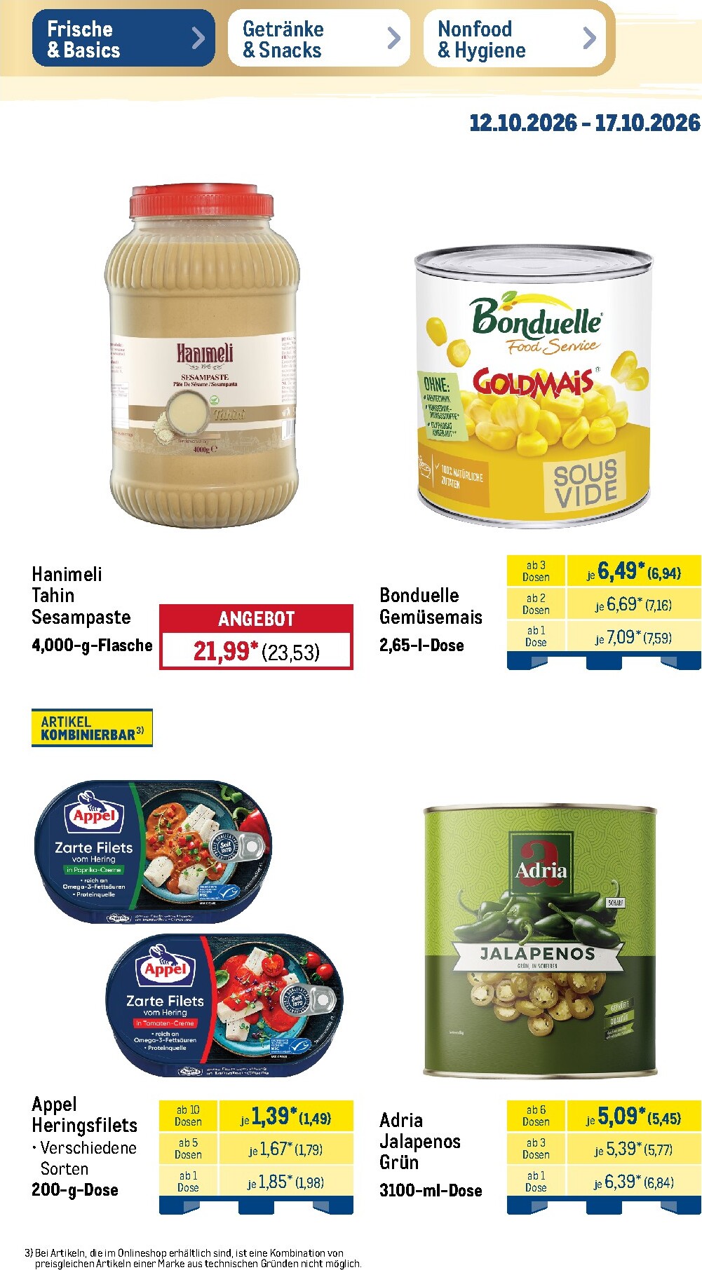 metro - Metro - NonFood Prospekt – von Montag 12.10.2026 bis Samstag 17.10.2026 - page: 50