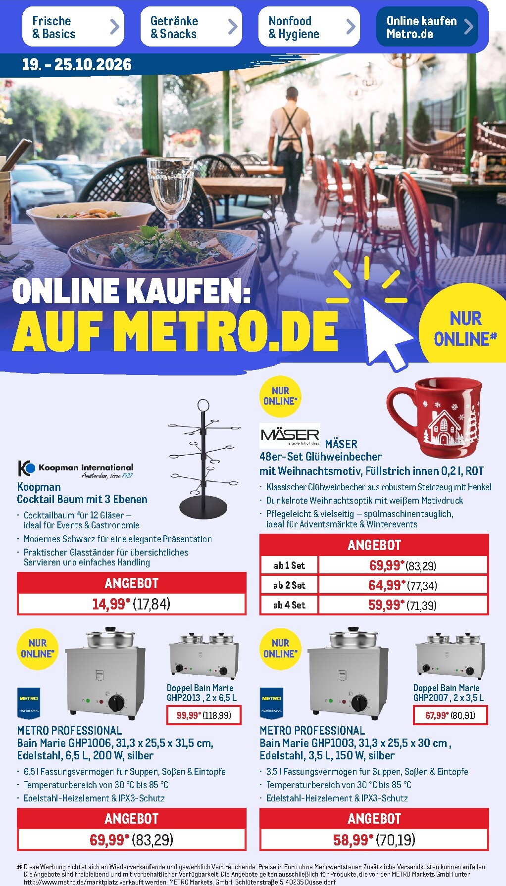 metro - Metro Prospekt – von Montag 19.10.2026 bis Samstag 24.10.2026 - page: 51