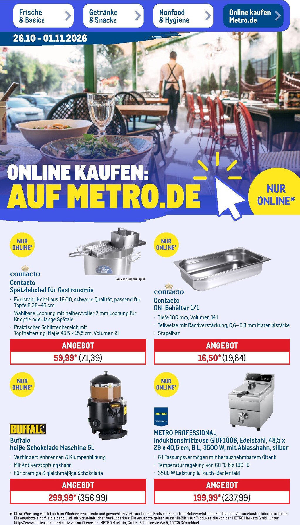 metro - Metro - NonFood Prospekt nächste Woche – von Montag 26.10.2026 bis Samstag 31.10.2026 - page: 14