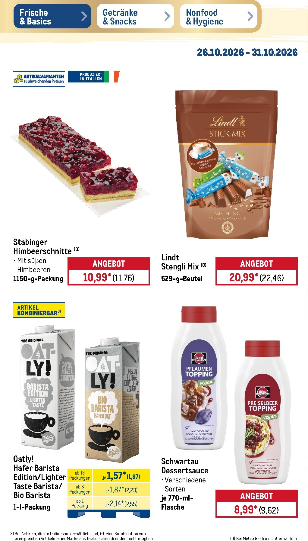 metro - Metro - NonFood Prospekt nächste Woche – von Montag 26.10.2026 bis Samstag 31.10.2026 - page: 50