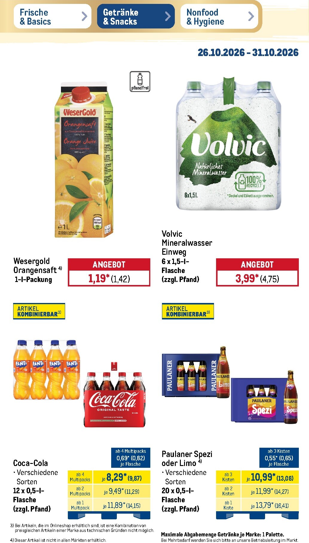 metro - Metro - NonFood Prospekt nächste Woche – von Montag 26.10.2026 bis Samstag 31.10.2026 - page: 21