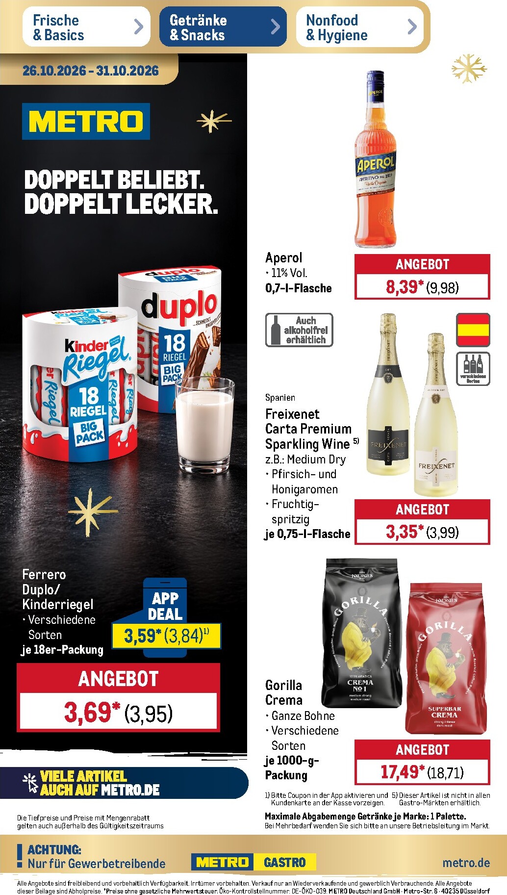 metro - Metro - NonFood Prospekt nächste Woche – von Montag 26.10.2026 bis Samstag 31.10.2026 - page: 16