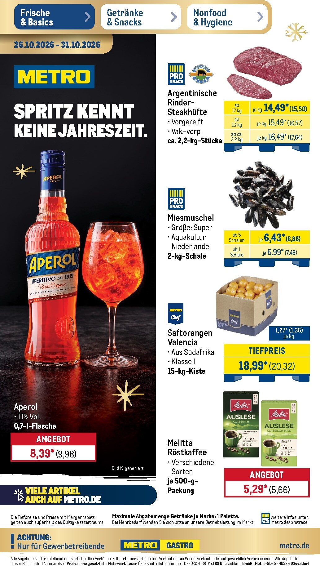 metro - Metro - NonFood Prospekt nächste Woche – von Montag 26.10.2026 bis Samstag 31.10.2026 - page: 31