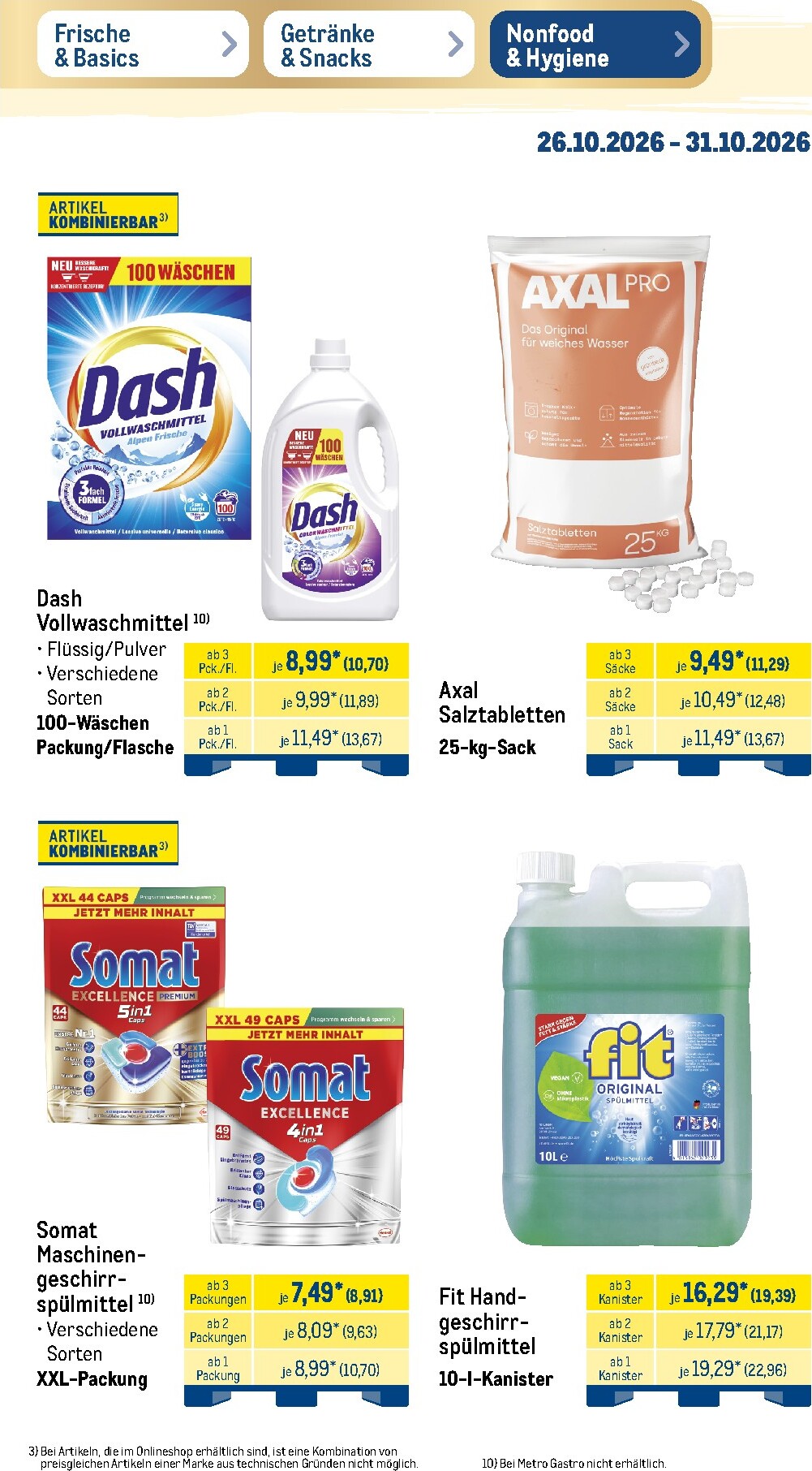 metro - Metro - NonFood Prospekt nächste Woche – von Montag 26.10.2026 bis Samstag 31.10.2026 - page: 12