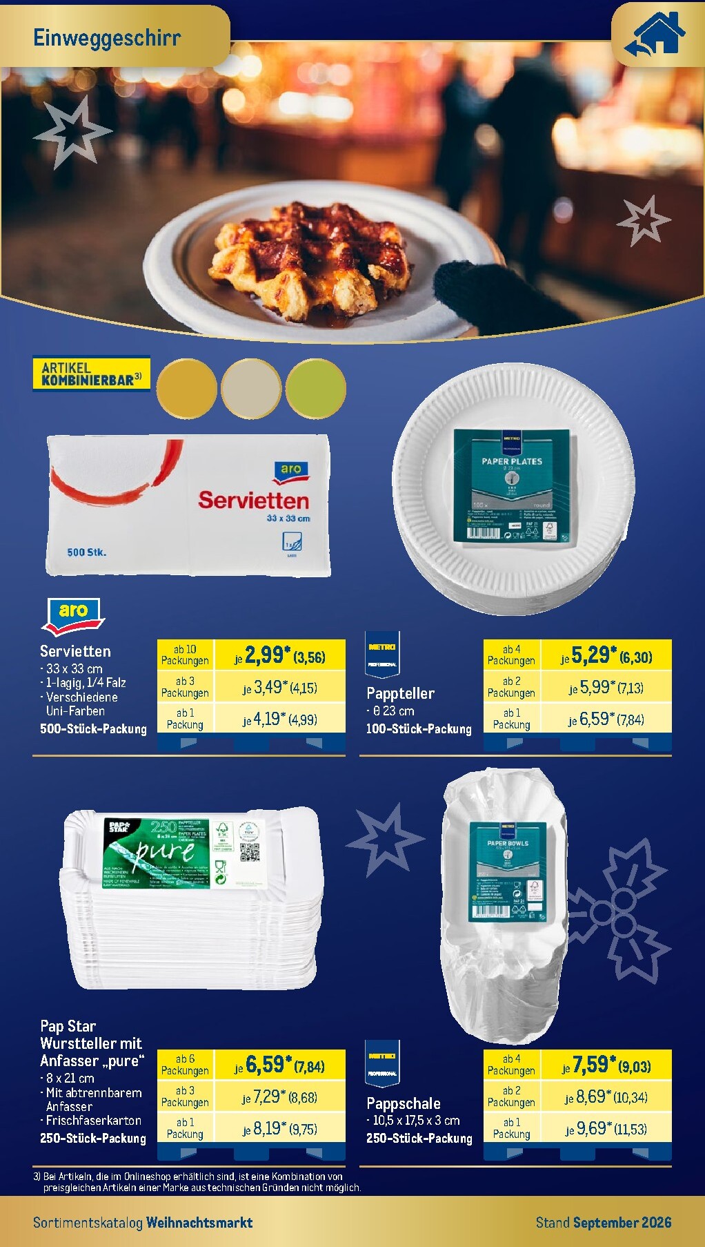 metro - Metro - Weihnachtsmarkt Prospekt – von Dienstag 01.09.2026 bis Donnerstag 31.12.2026 - page: 19