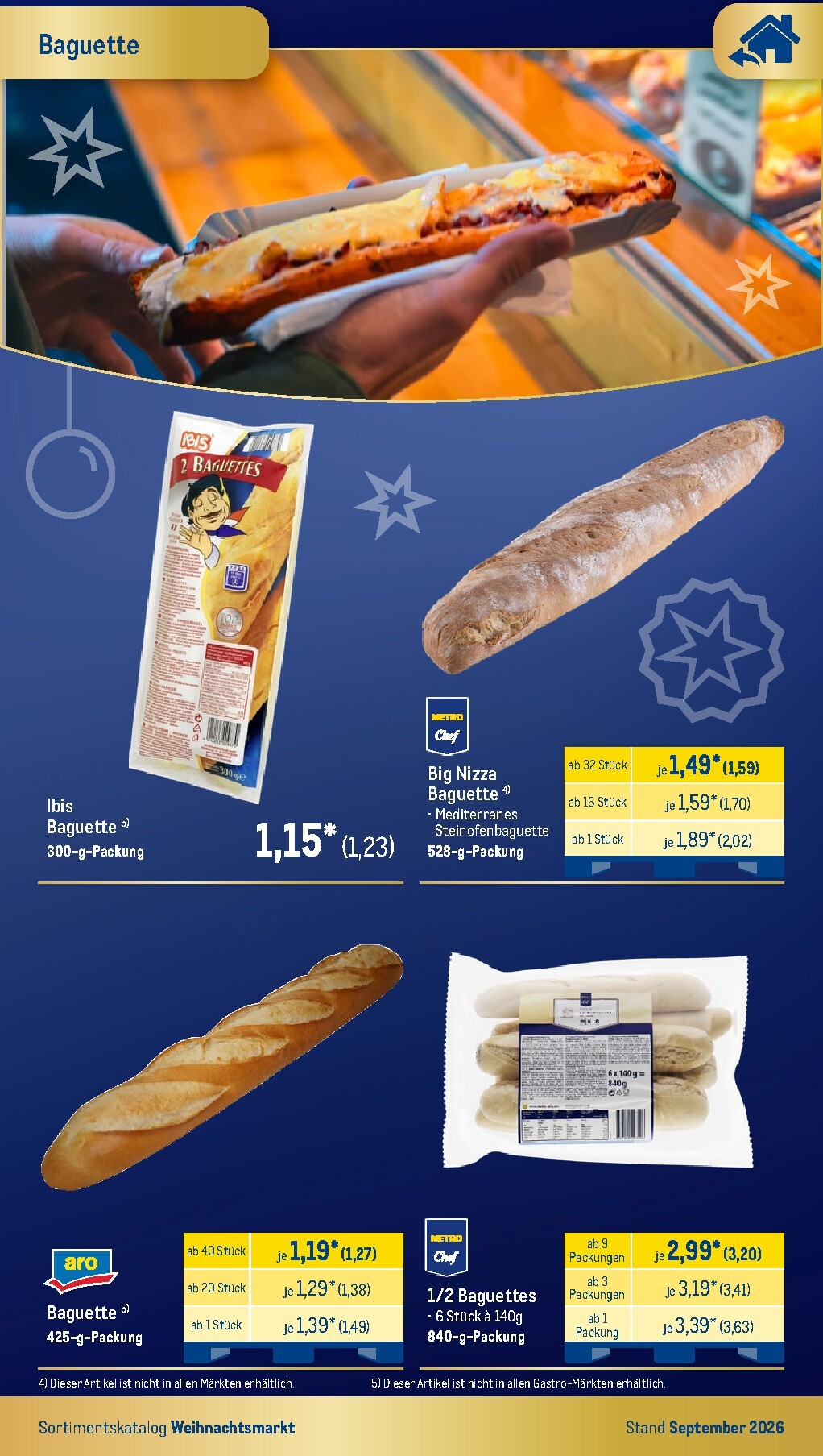 metro - Metro - Weihnachtsmarkt Prospekt – von Dienstag 01.09.2026 bis Donnerstag 31.12.2026 - page: 10
