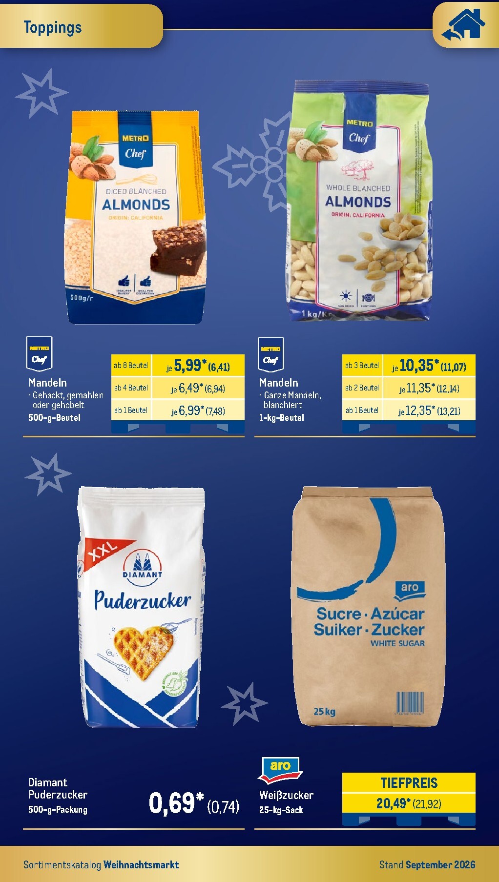 metro - Metro - Weihnachtsmarkt Prospekt – von Dienstag 01.09.2026 bis Donnerstag 31.12.2026 - page: 6