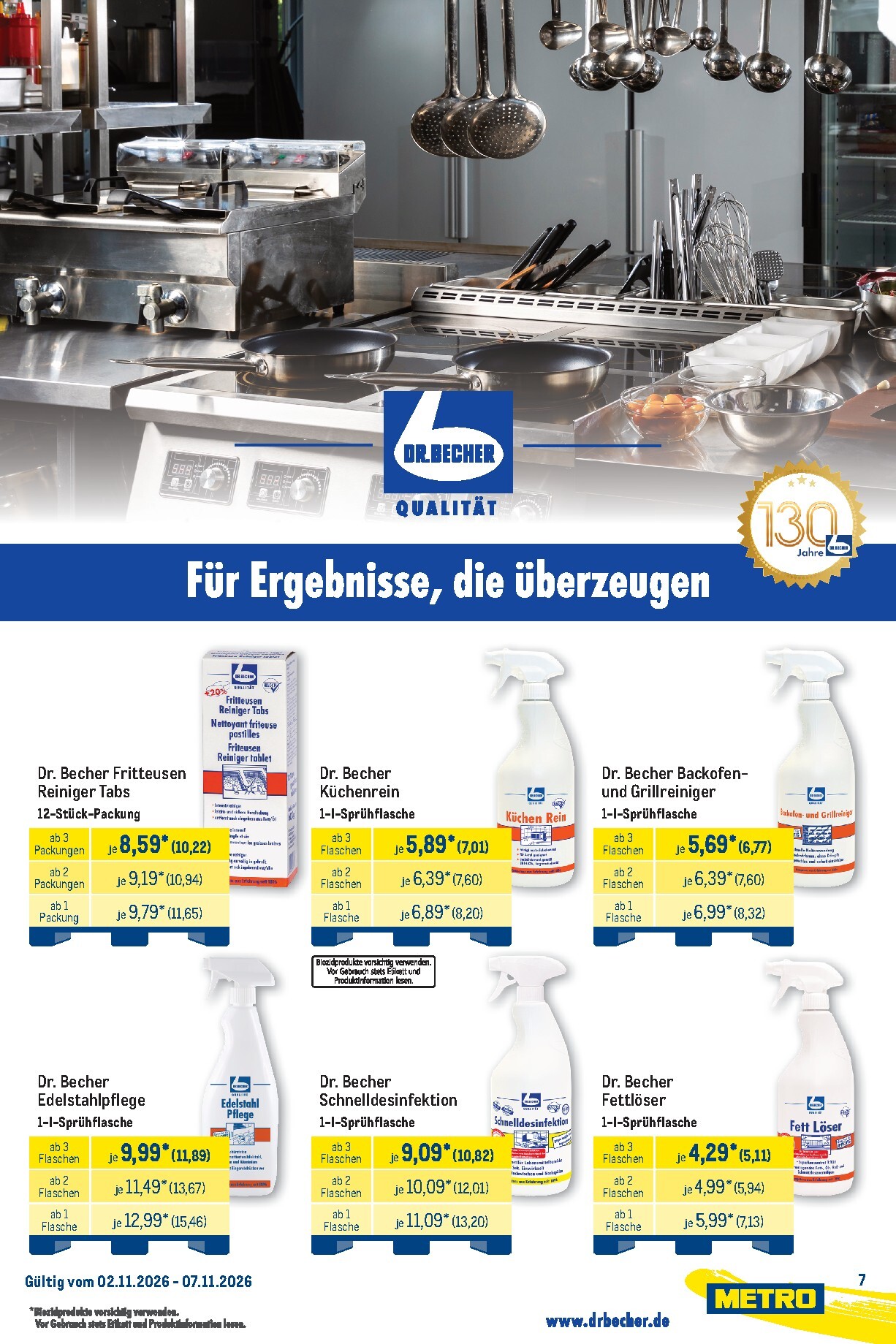 metro - Metro - Marken für Profis Prospekt nächste Woche – von Montag 02.11.2026 bis Samstag 07.11.2026 - page: 7