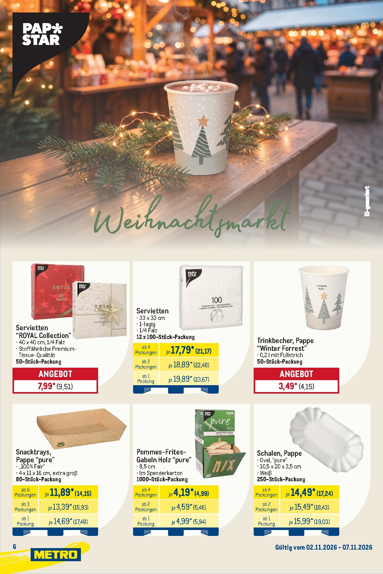metro - Metro - Marken für Profis Prospekt nächste Woche – von Montag 02.11.2026 bis Samstag 07.11.2026 - page: 6
