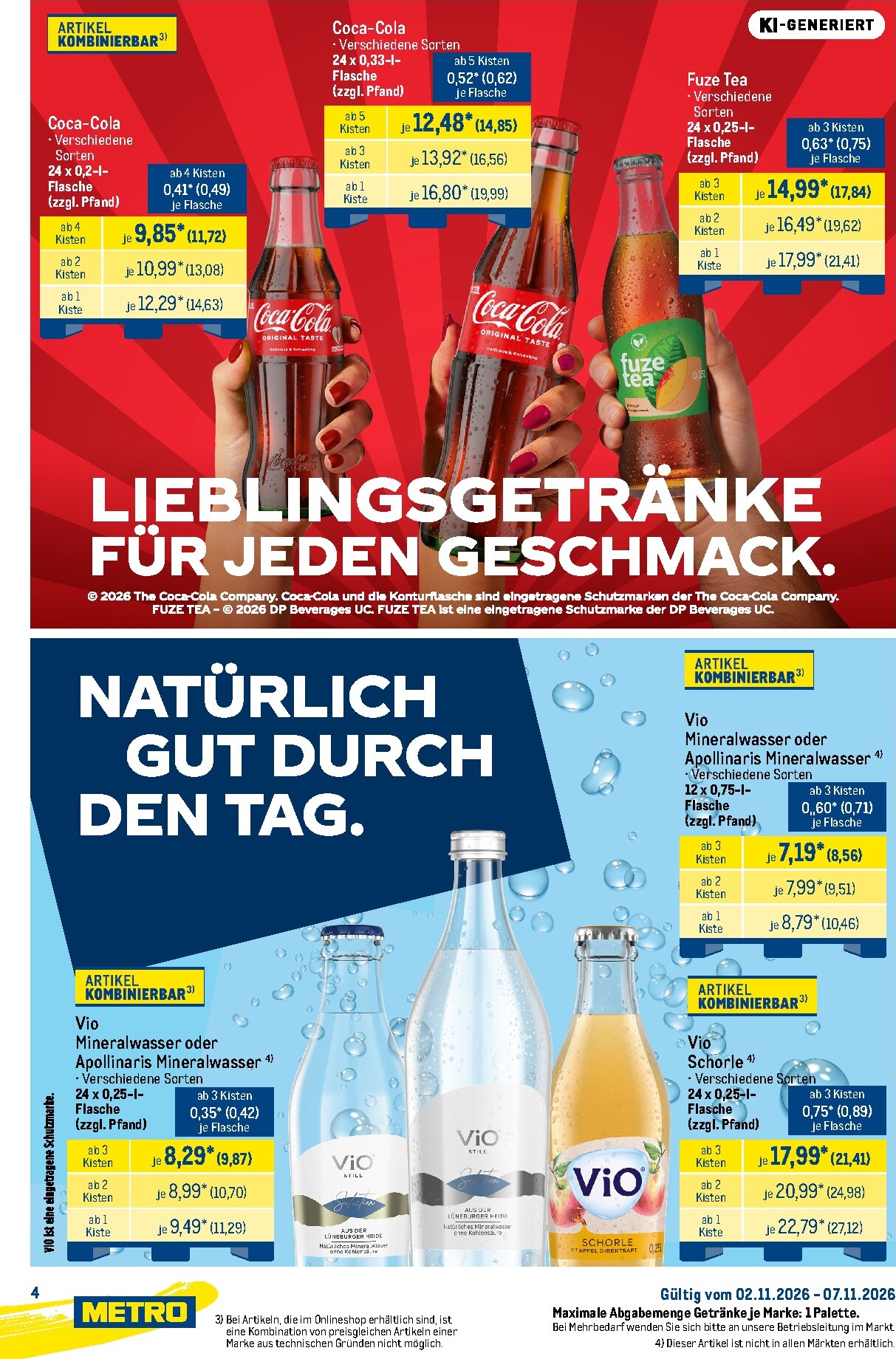 metro - Metro - Starke Marken Prospekt nächste Woche – von Montag 02.11.2026 bis Samstag 07.11.2026 - page: 4