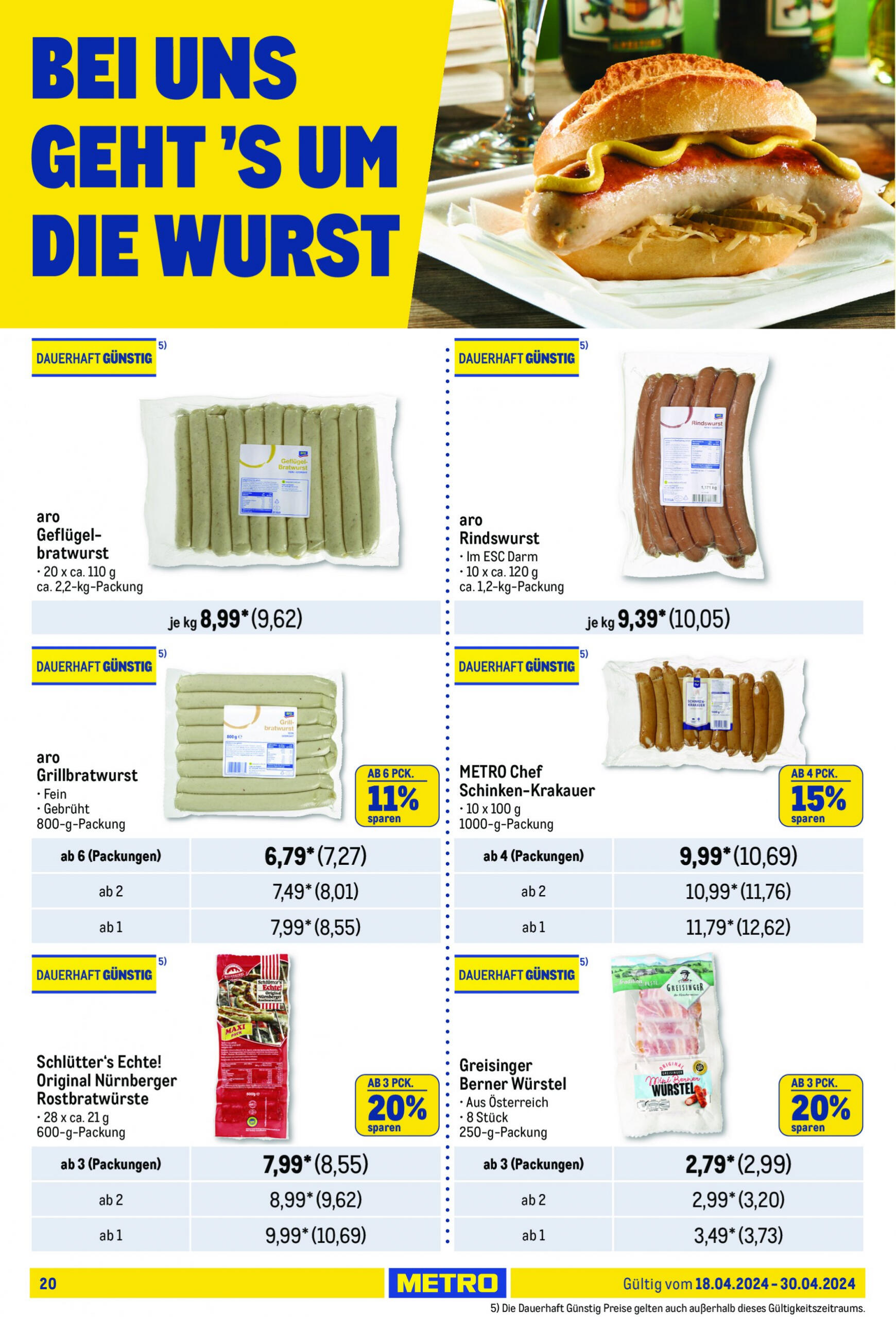 metro - Flyer Metro - Food-NonFood aktuell 18.04. - 30.04. - page: 20