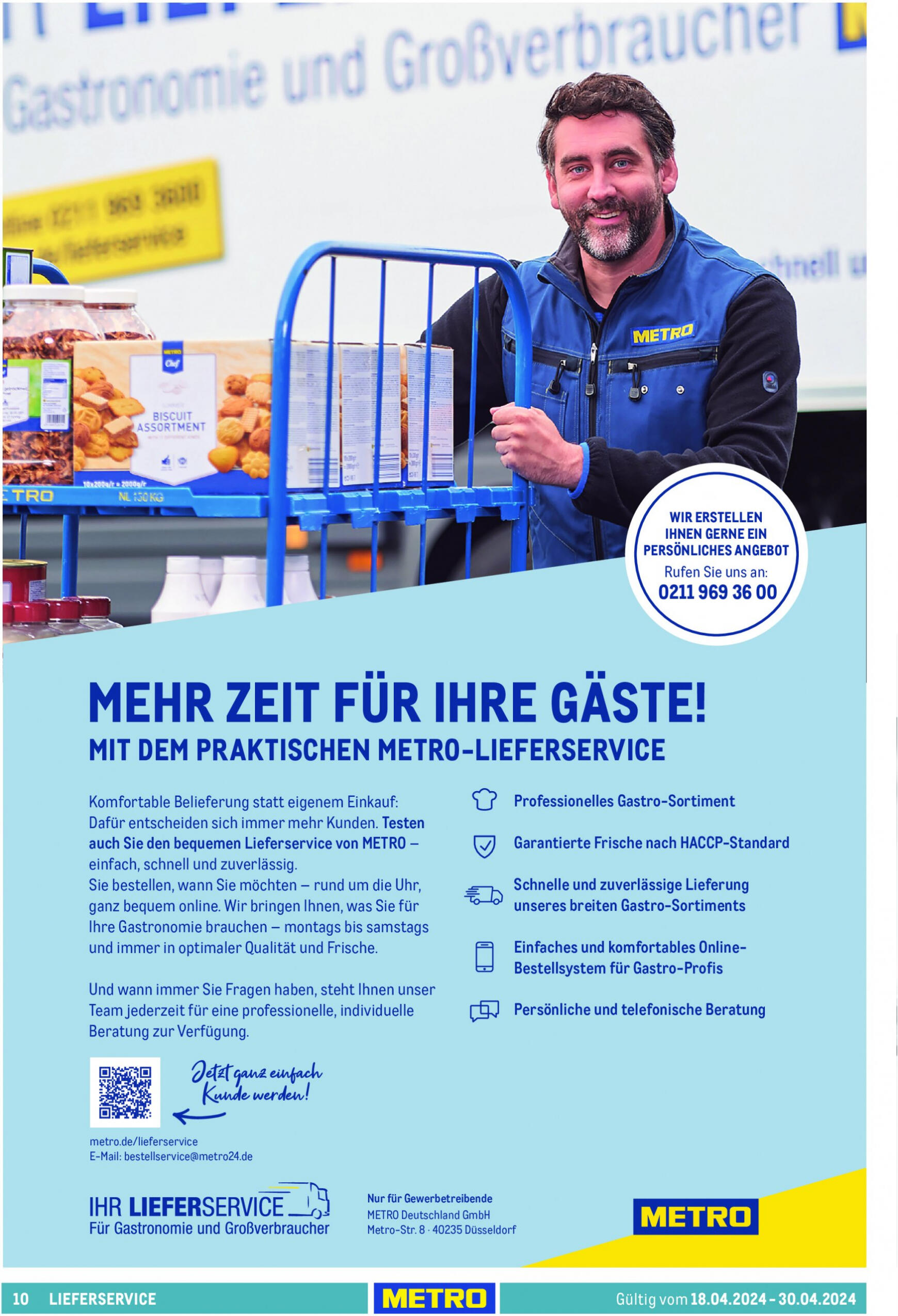 metro - Flyer Metro - GastroJournal aktuell 18.04. - 30.04. - page: 12