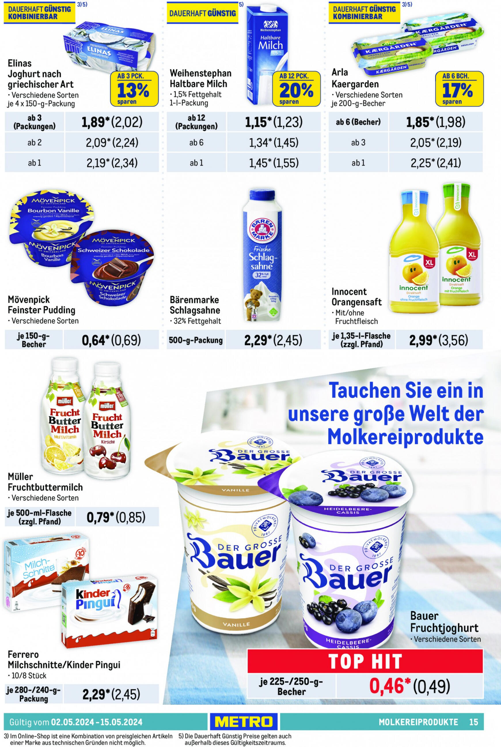 metro - Flyer Metro - Food-NonFood aktuell 02.05. - 15.05. - page: 15