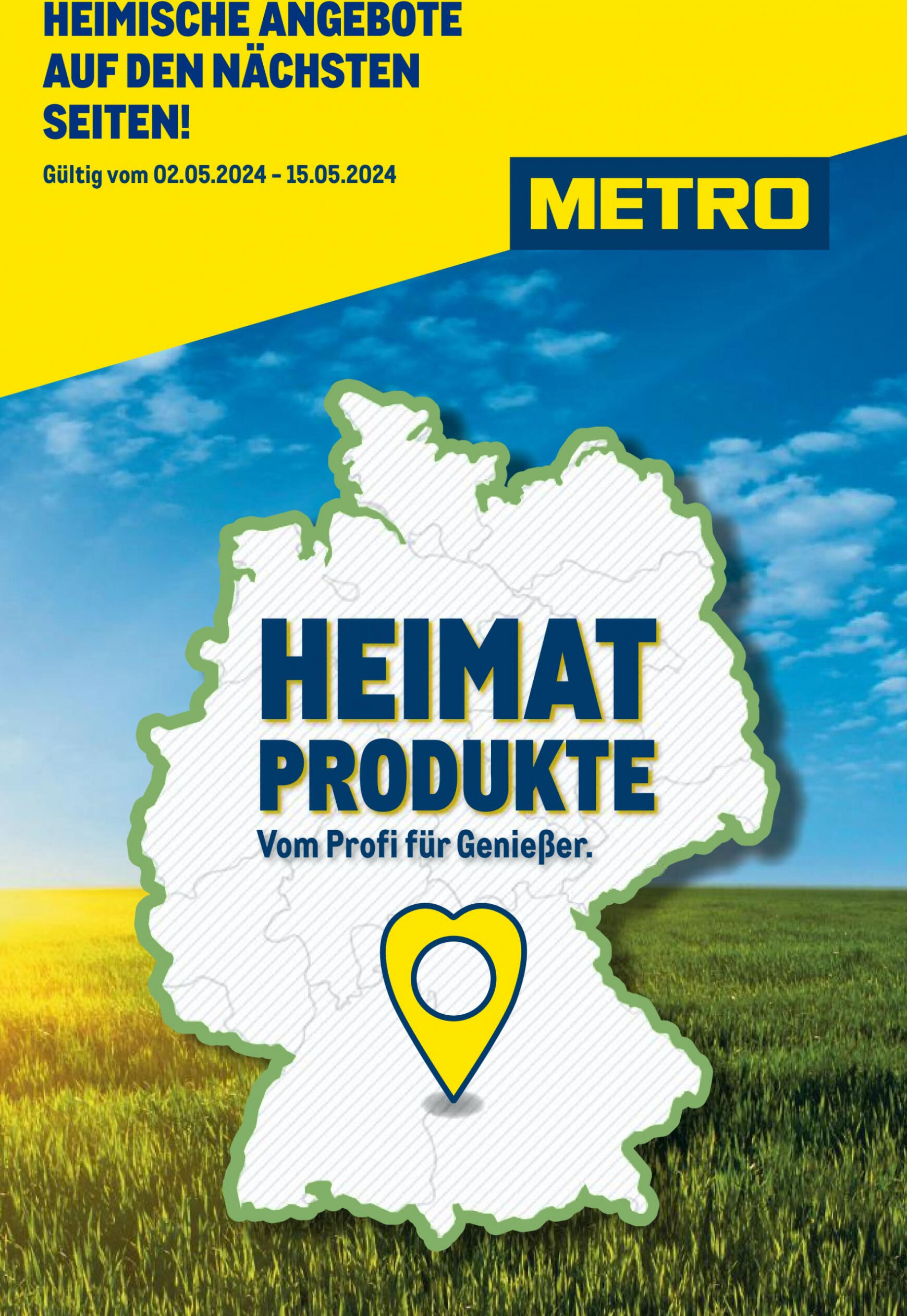 metro - Flyer Metro - Regionaler Adresseinleger aktuell 02.05. - 15.05.