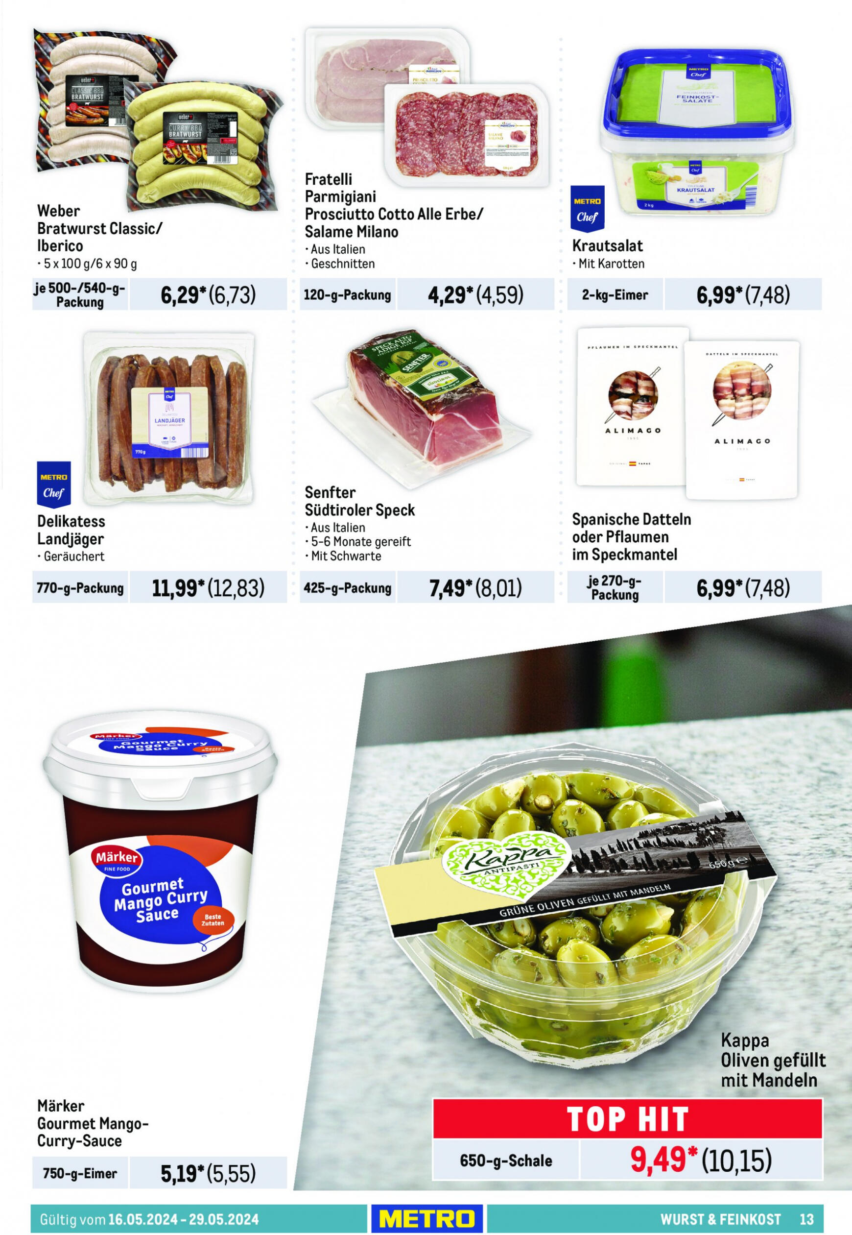 metro - Flyer Metro - Food-NonFood aktuell 16.05. - 29.05. - page: 13