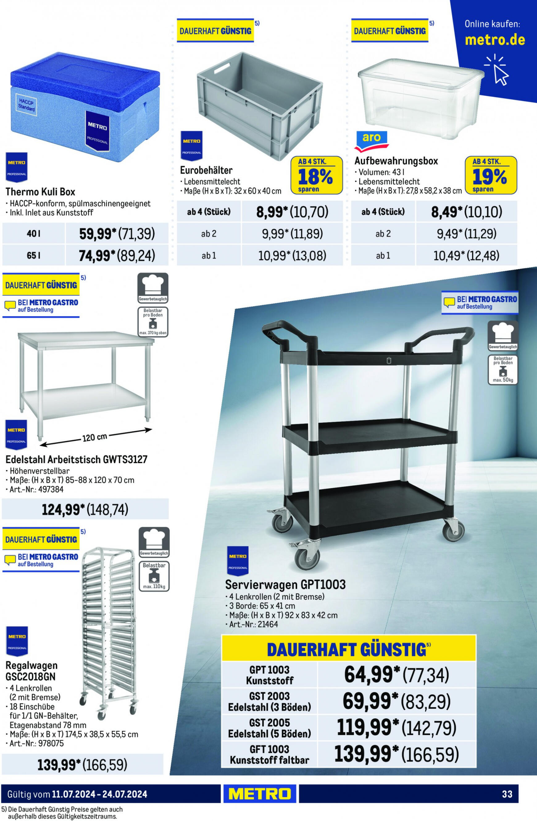 metro - Flyer Metro - GastroJournal aktuell 11.07. - 24.07. - page: 35