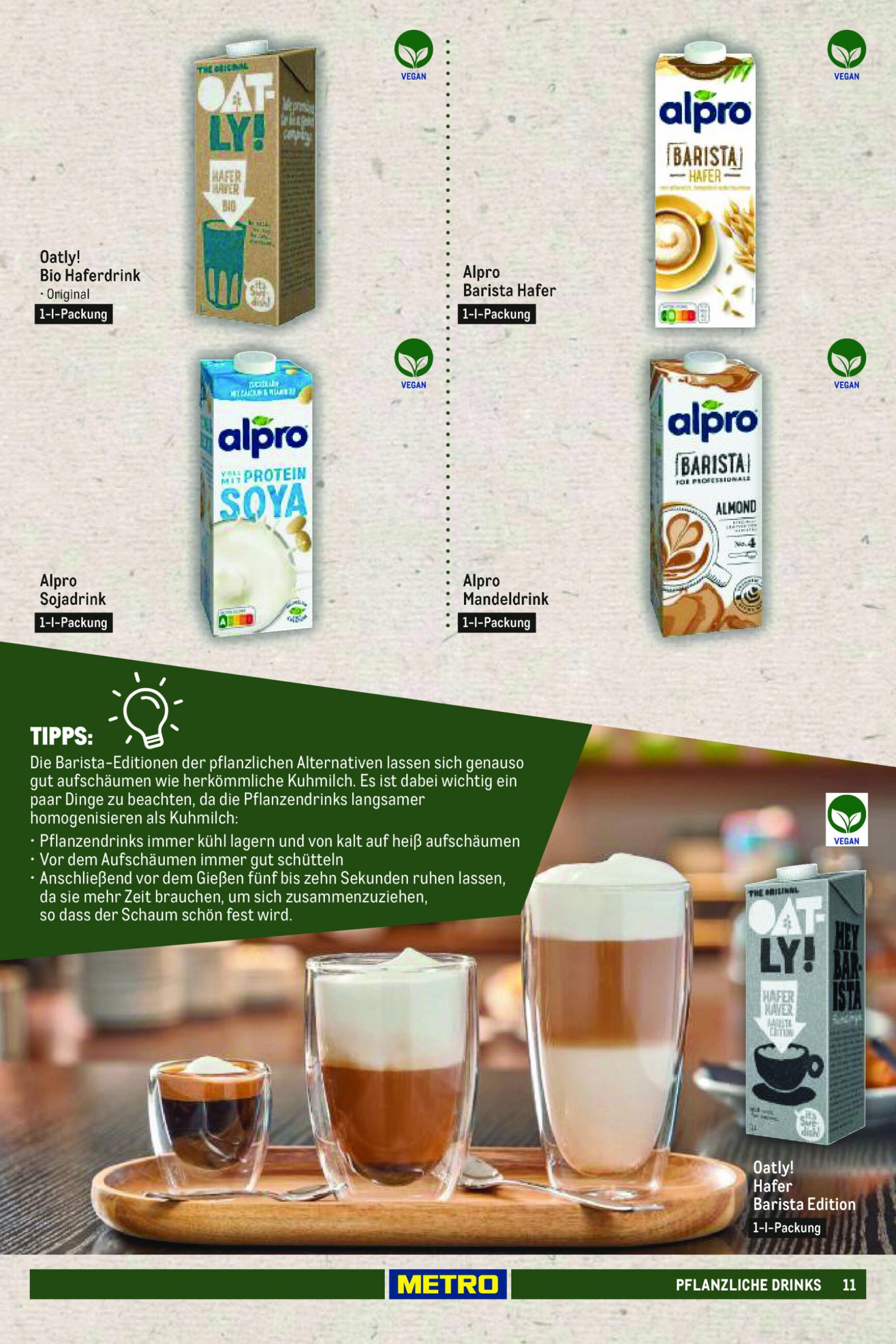 metro - Flyer Metro - Sortimentskatalog Vegane & Vegetarische Alternativen aktuell 17.07. - 31.12. - page: 11