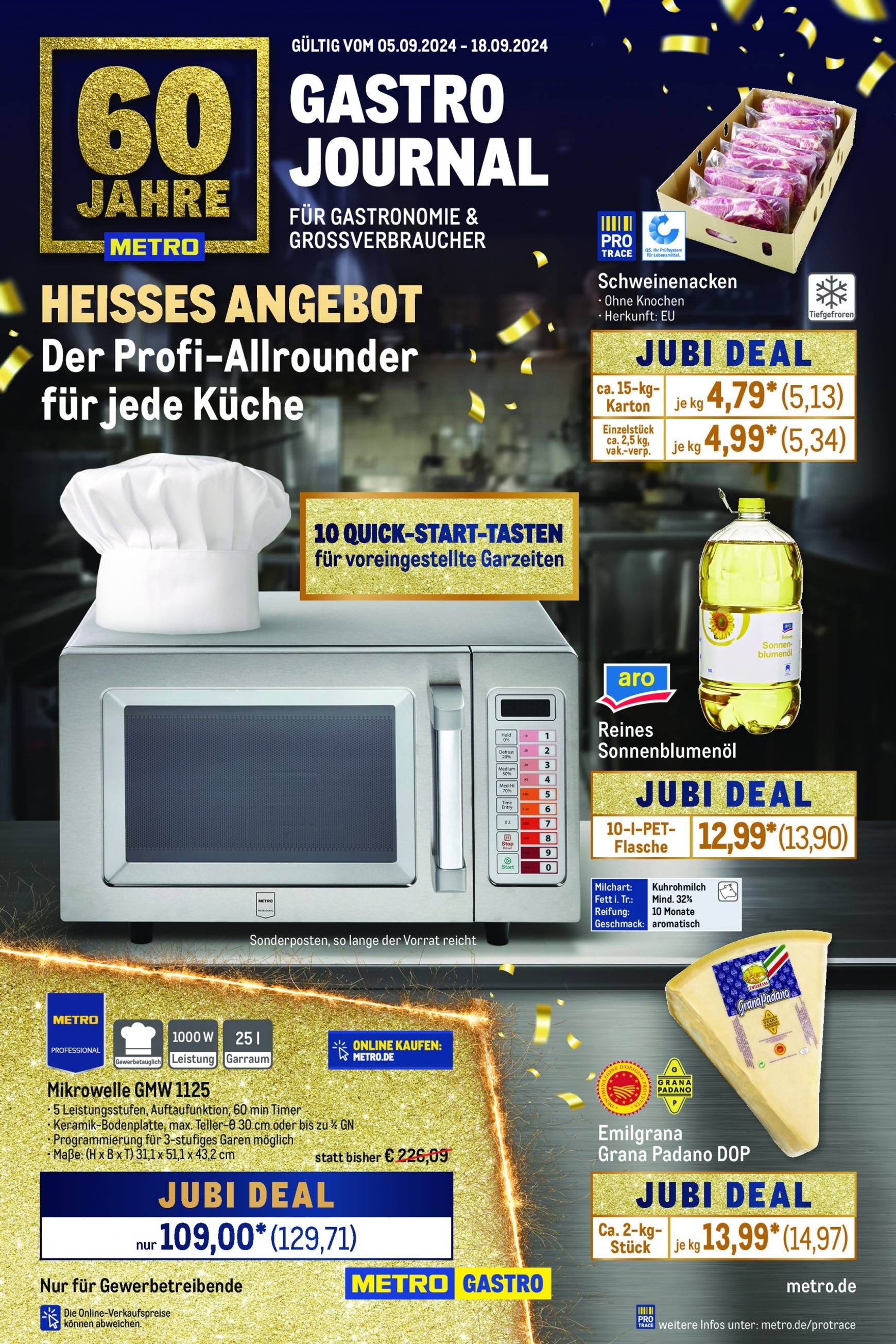 metro - Metro - GastroJournal-Prospekt gültig ab 05.09. - 18.09.