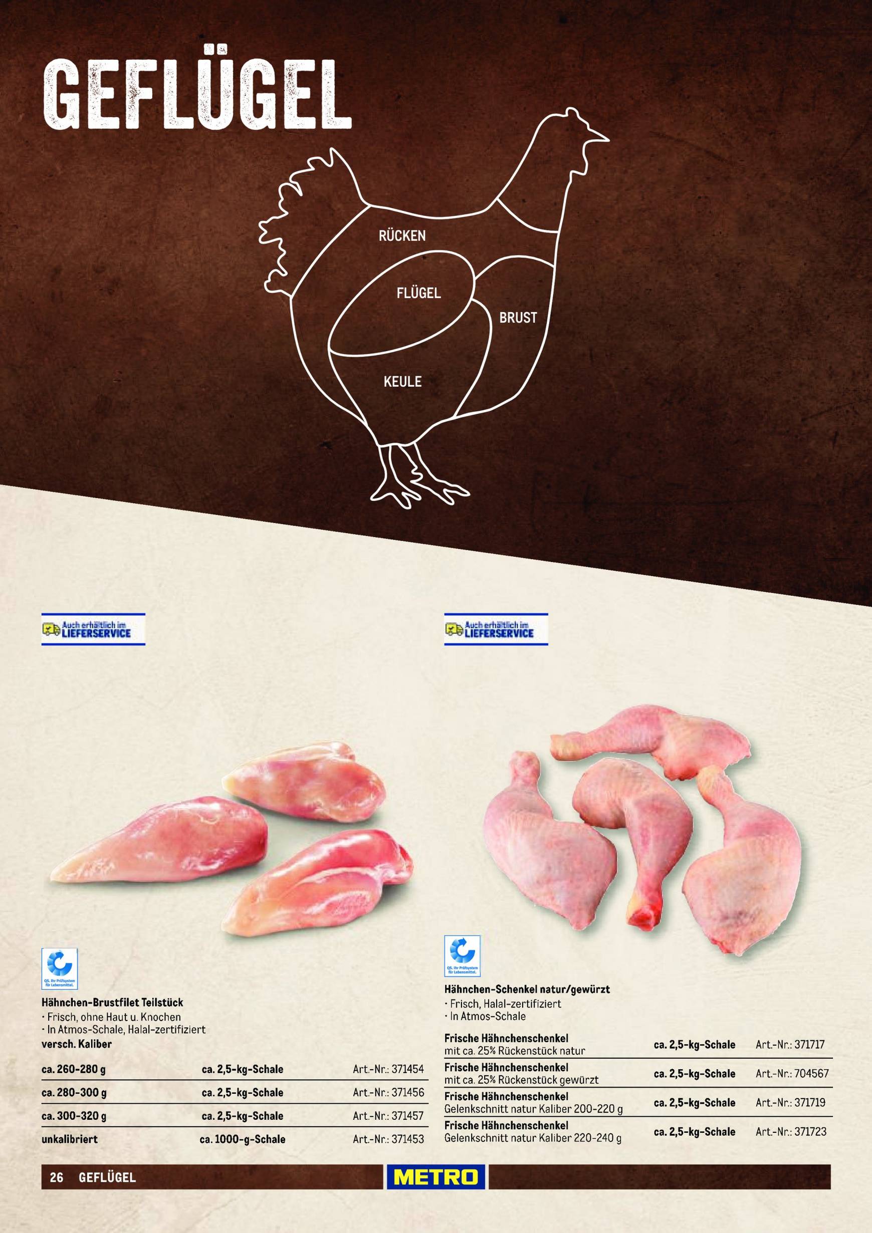 metro - Metro - Fleischsortiment-Prospekt gültig ab 01.09. - 31.12. - page: 26