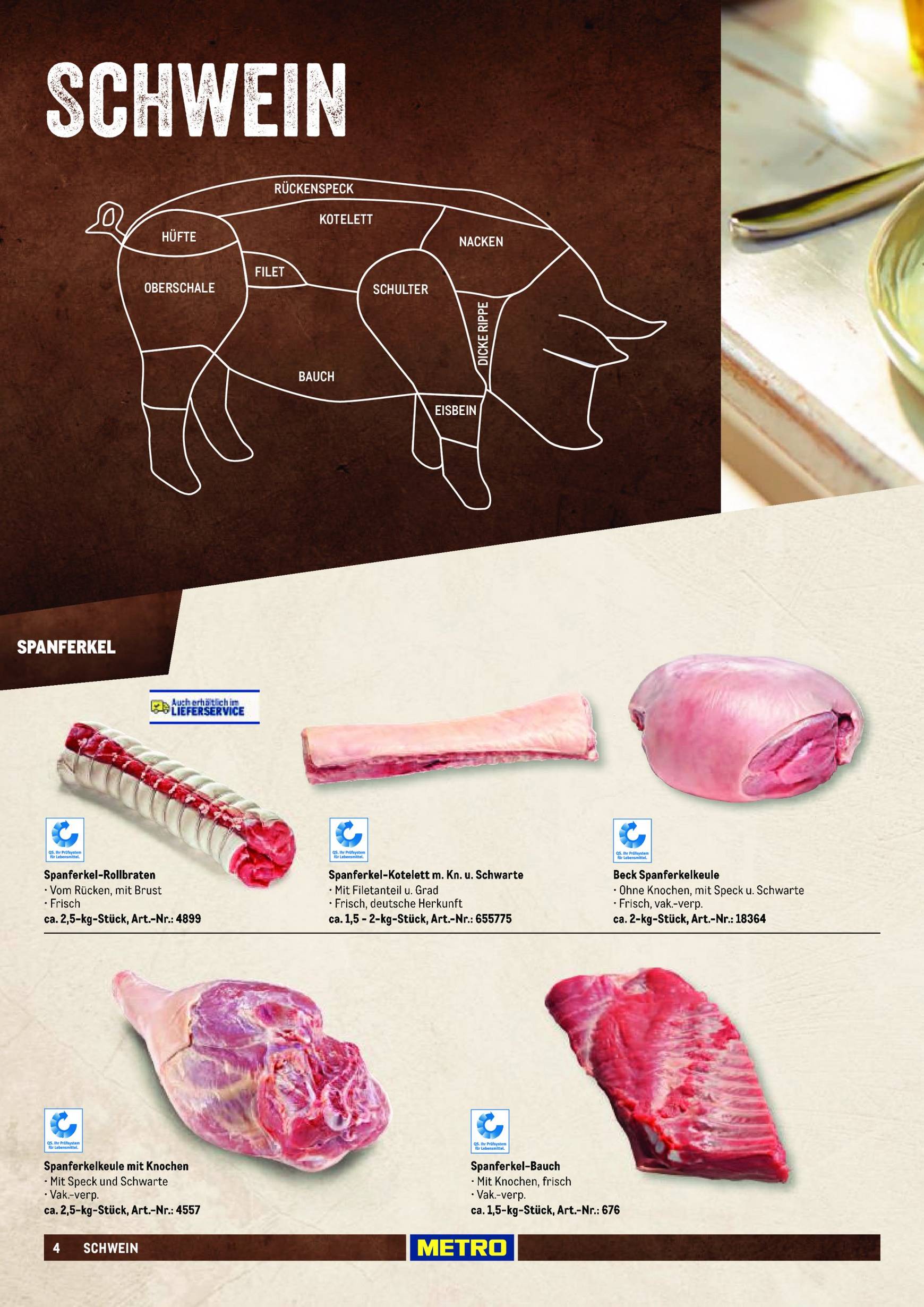 metro - Metro - Fleischsortiment-Prospekt gültig ab 01.09. - 31.12. - page: 4