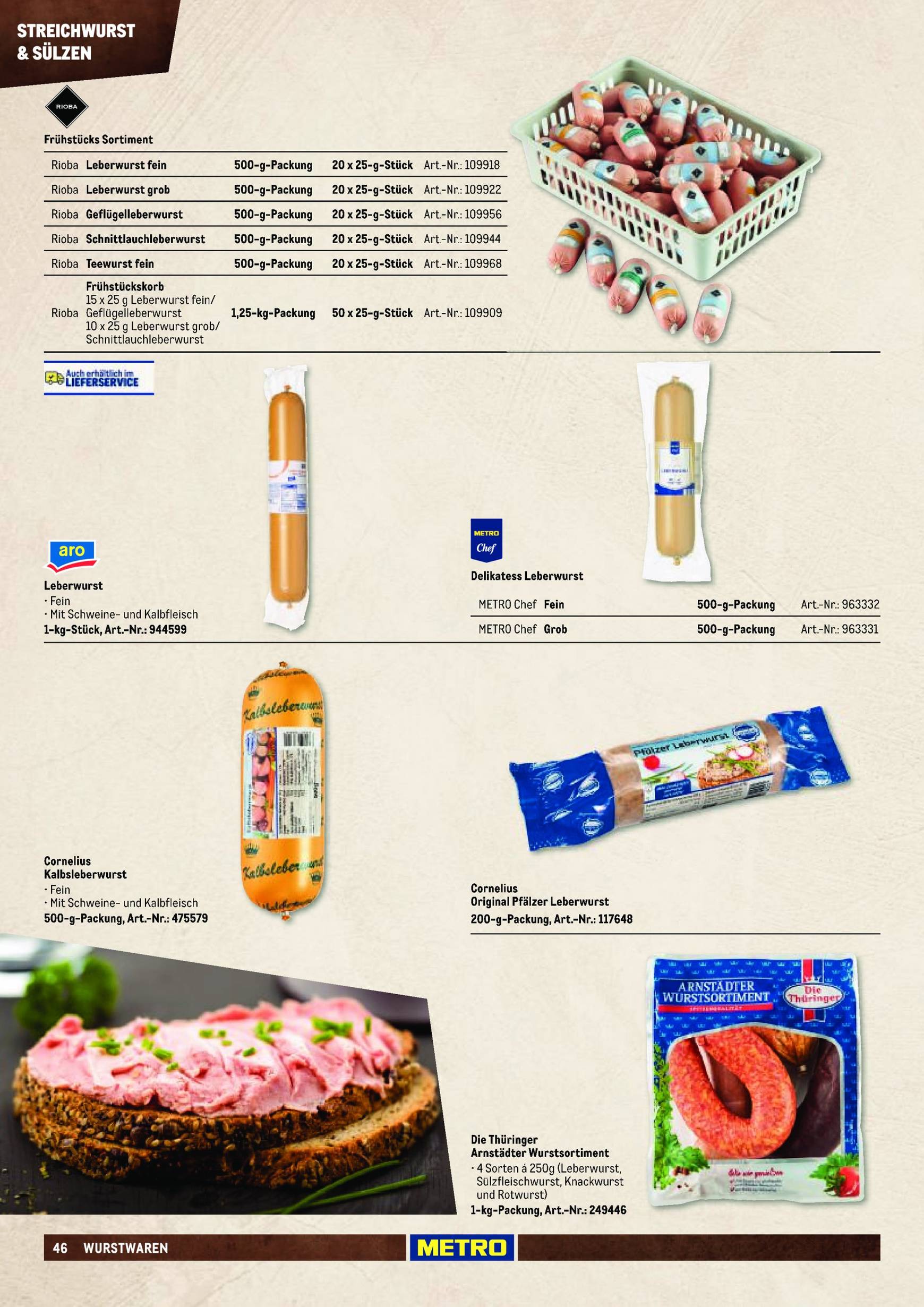 metro - Metro - Fleischsortiment-Prospekt gültig ab 01.09. - 31.12. - page: 46
