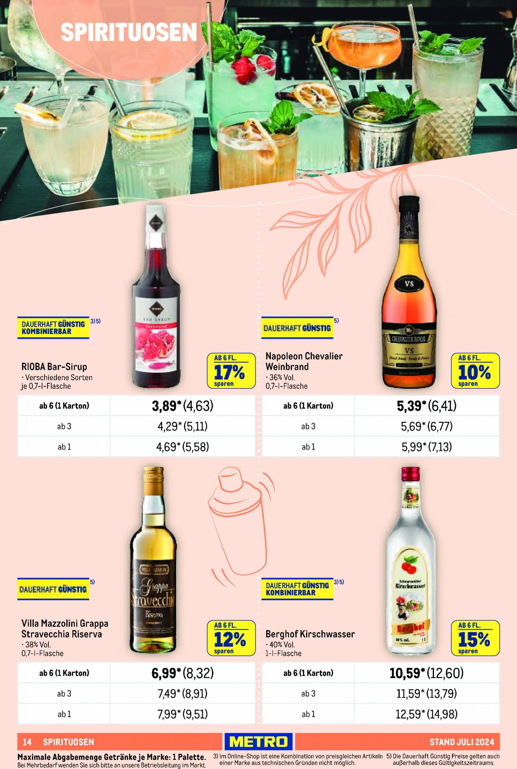 metro - Metro - Hauswein-Katalog-Prospekt gültig ab 01.07. - 31.12. - page: 14