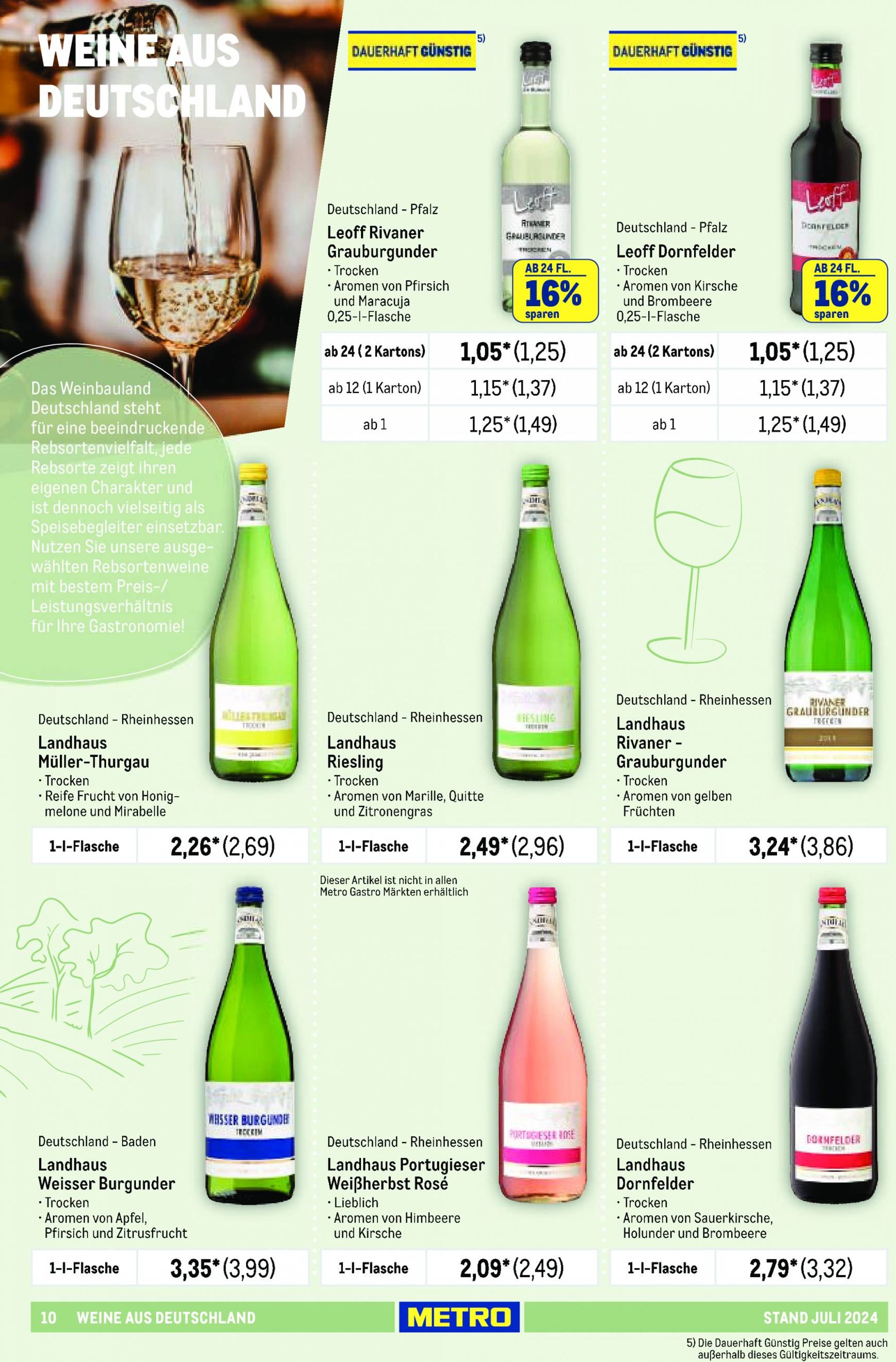 metro - Metro - Hauswein-Katalog-Prospekt gültig ab 01.07. - 31.12. - page: 10