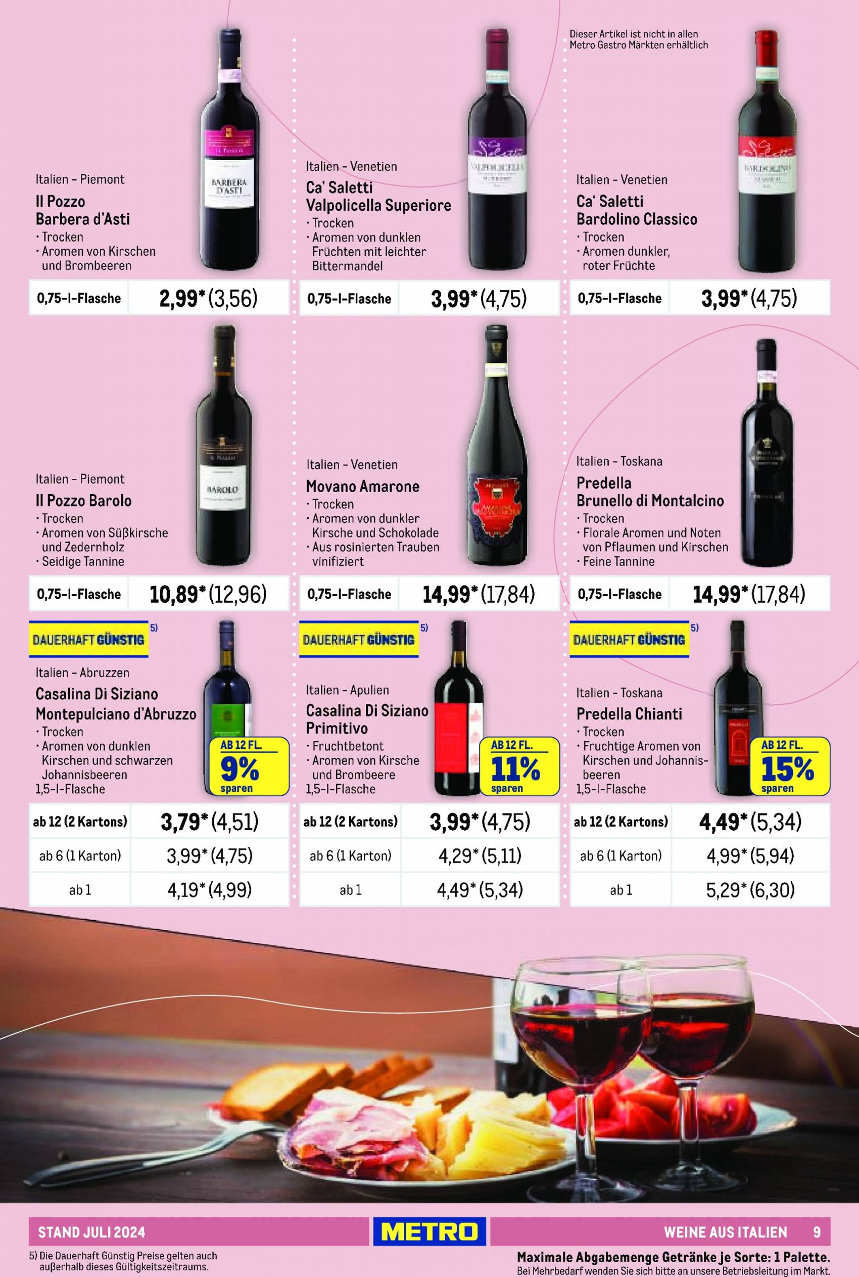 metro - Metro - Hauswein-Katalog-Prospekt gültig ab 01.07. - 31.12. - page: 9