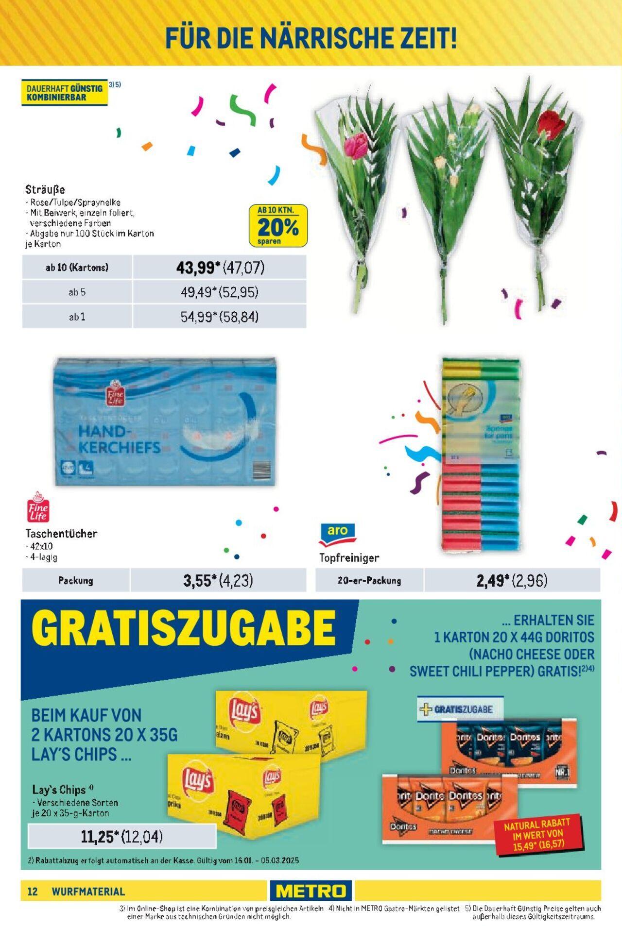 metro - Metro Wurfmaterial Bestellkatalog 26.09.2024 - 05.03.2025 - page: 12