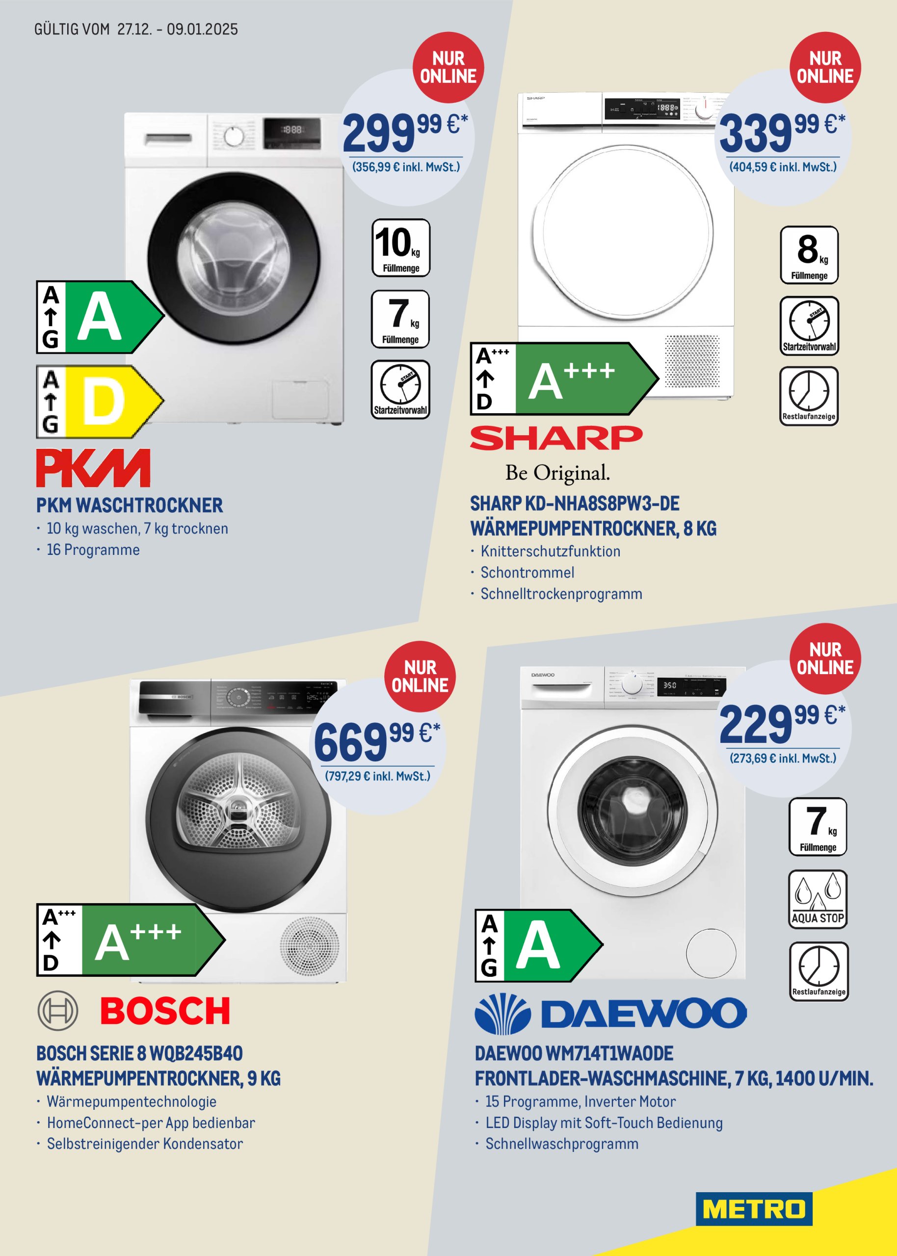 metro - Metro - Elektrogeräte-Prospekt gültig von 27.12. bis 09.01. - page: 2