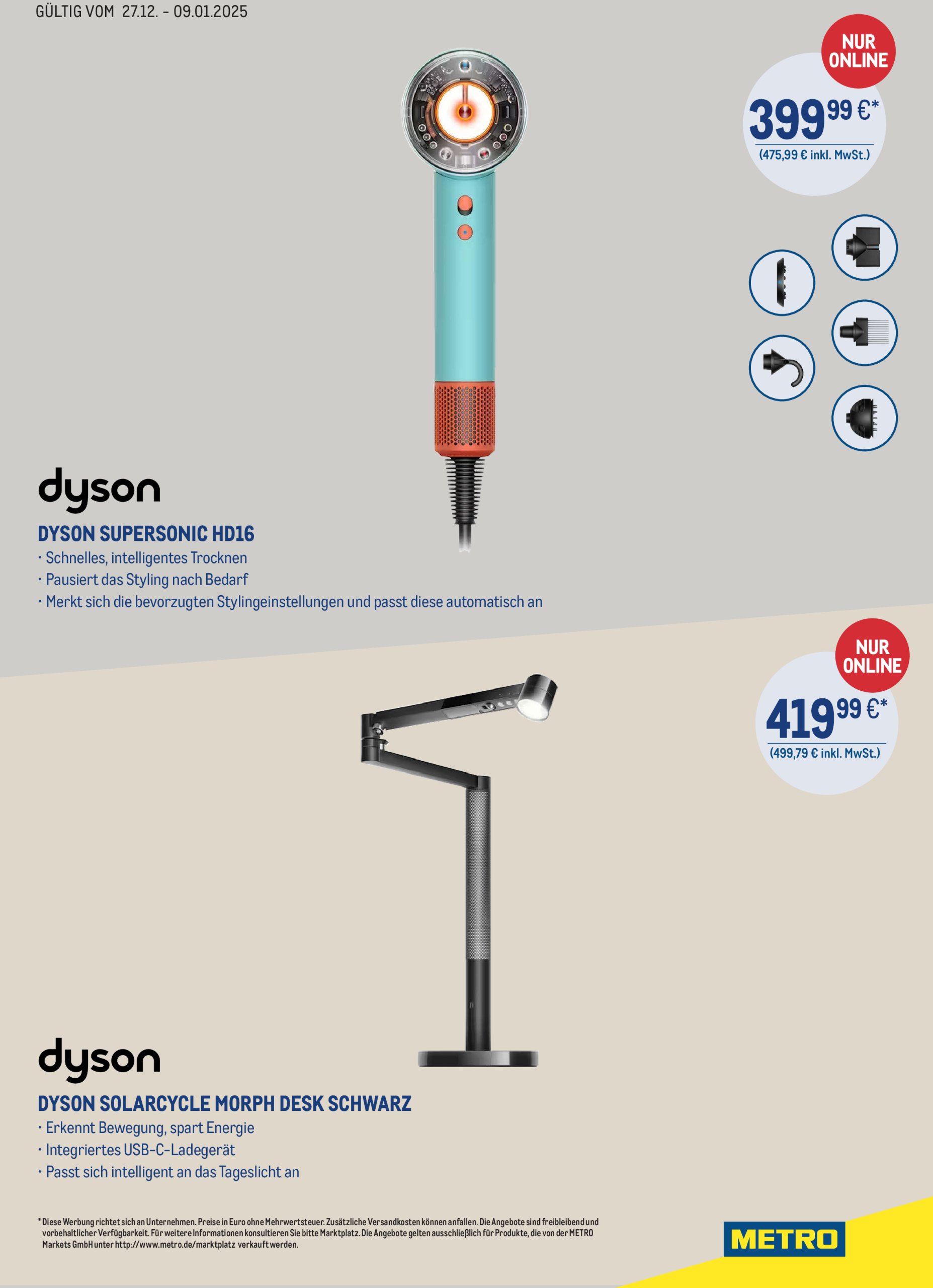 metro - Metro - Dyson-Prospekt gültig von 27.12. bis 09.01. - page: 4