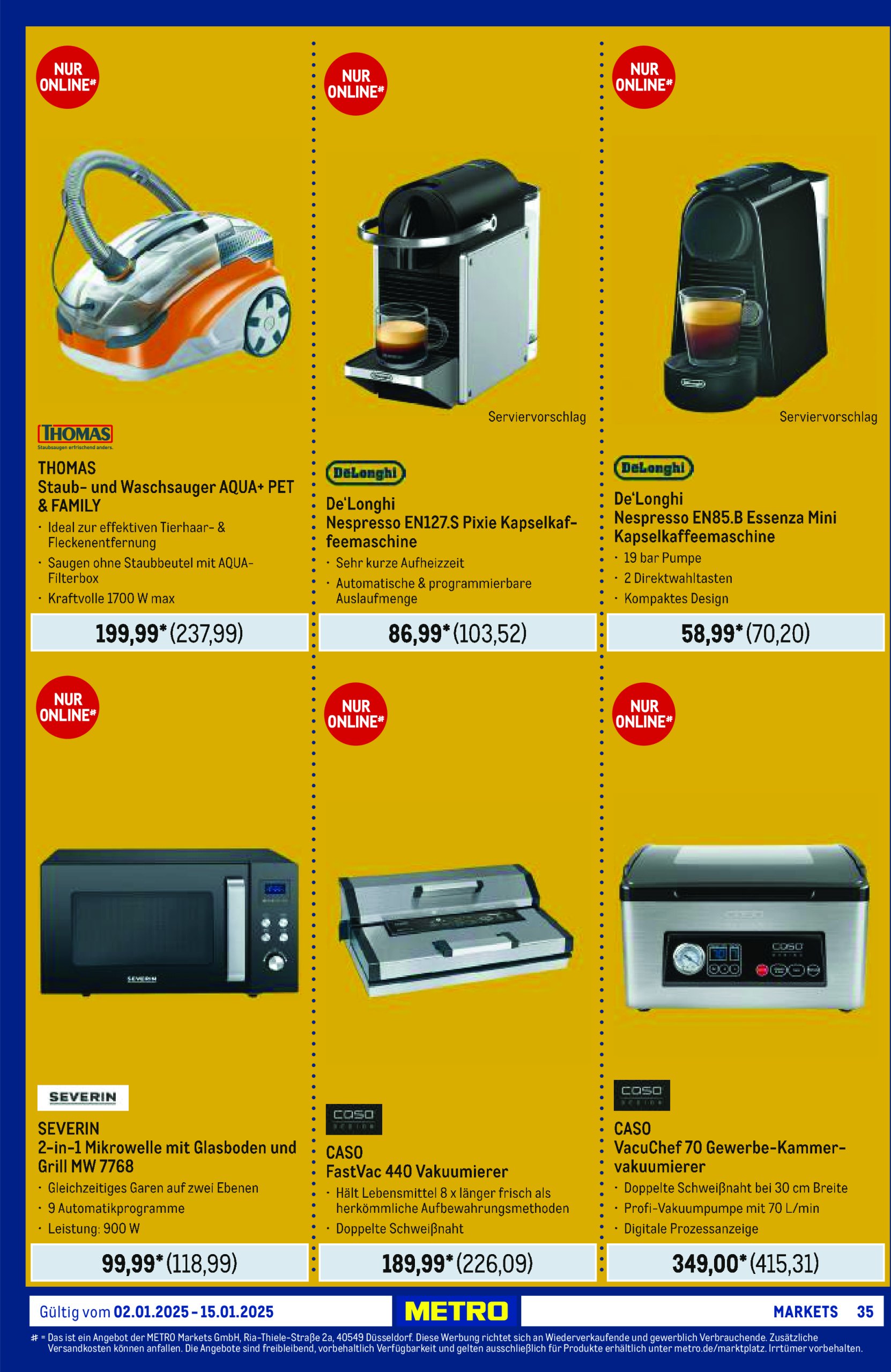 metro - Metro - Food-Nonfood-Prospekt gültig von 02.01. bis 15.01. - page: 35