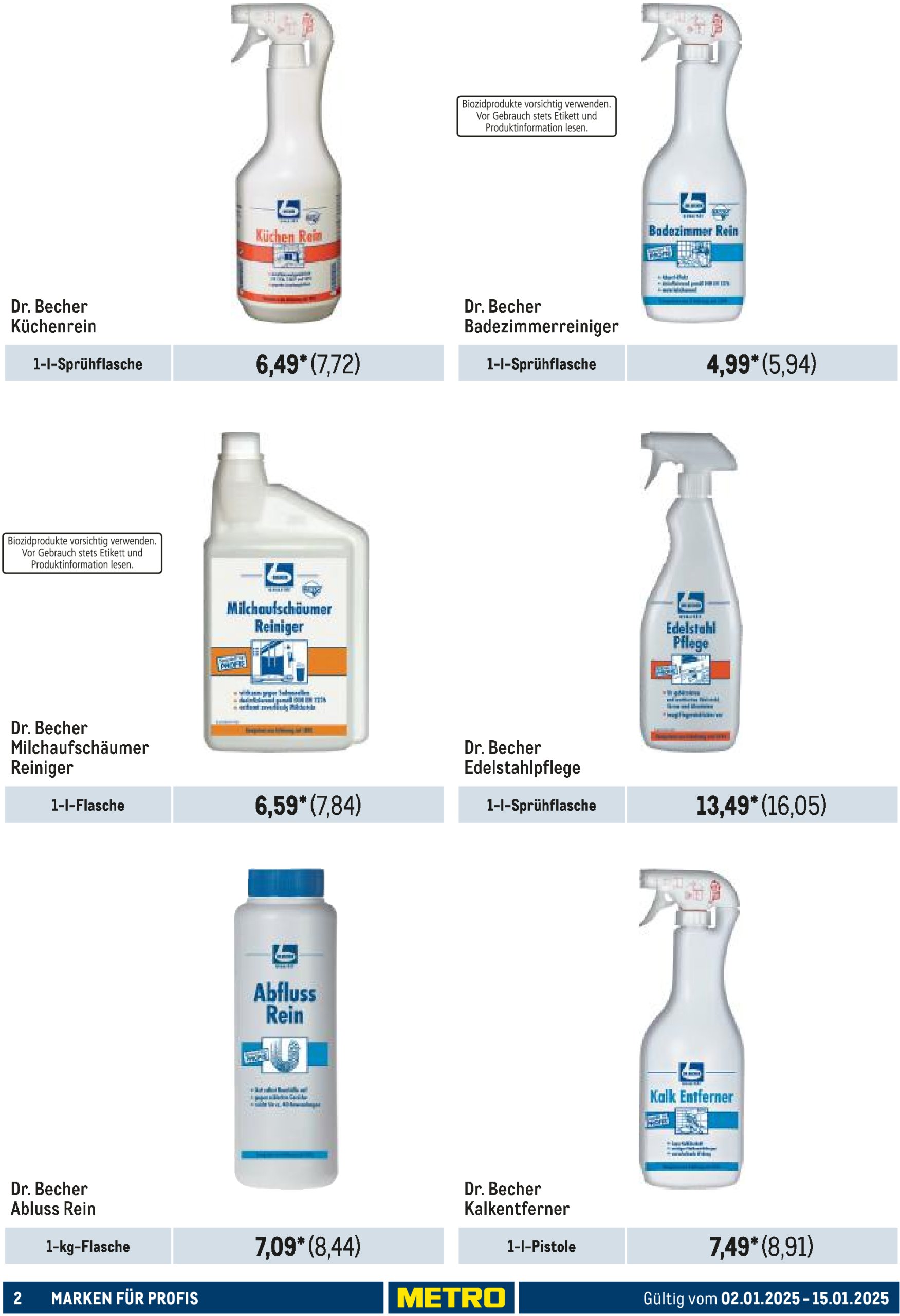 metro - Metro - Starke Marken Profi-Prospekt gültig von 02.01. bis 15.01. - page: 2
