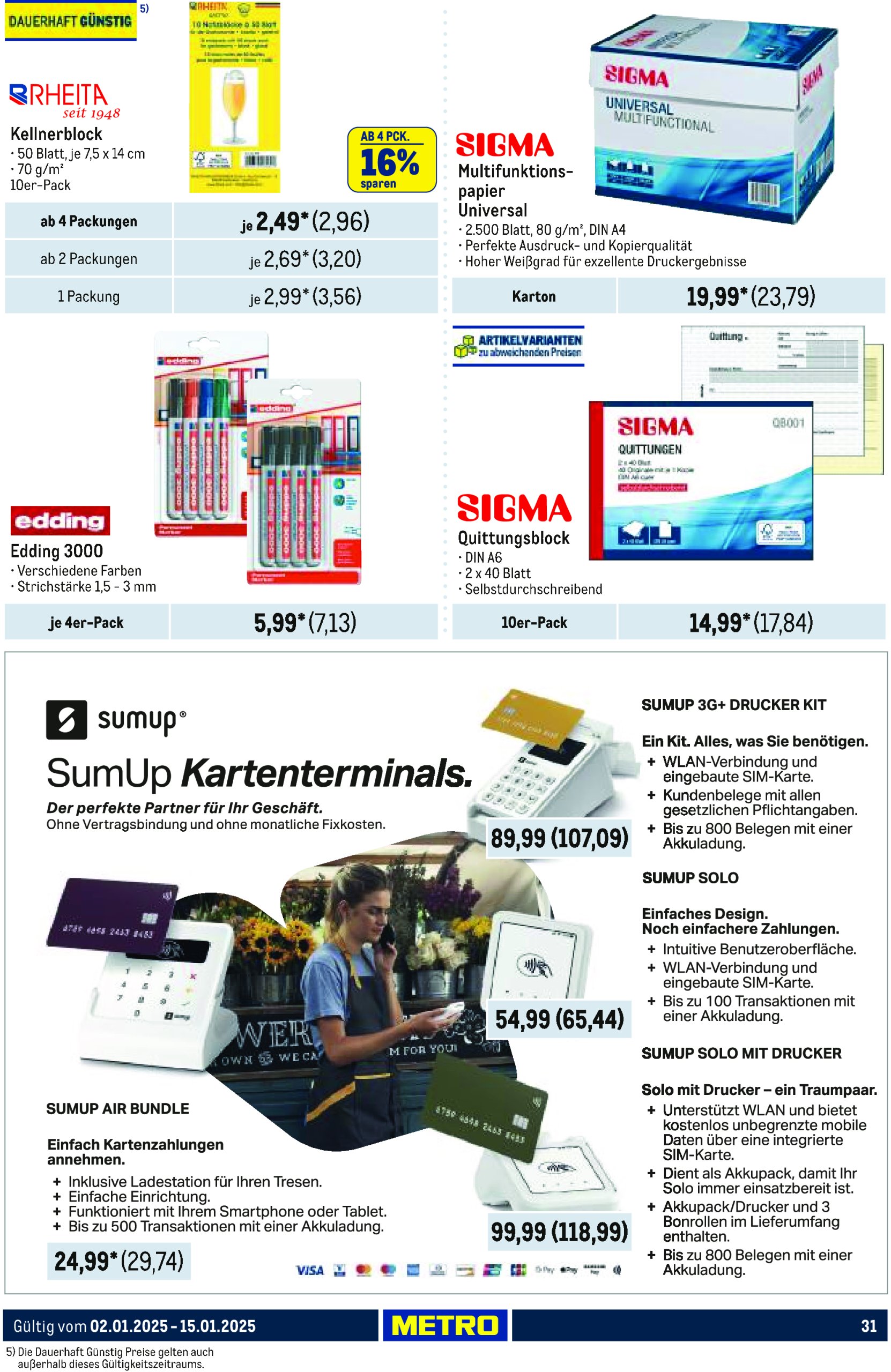 metro - Metro - GastroJournal-Prospekt gültig von 02.01. bis 15.01. - page: 31